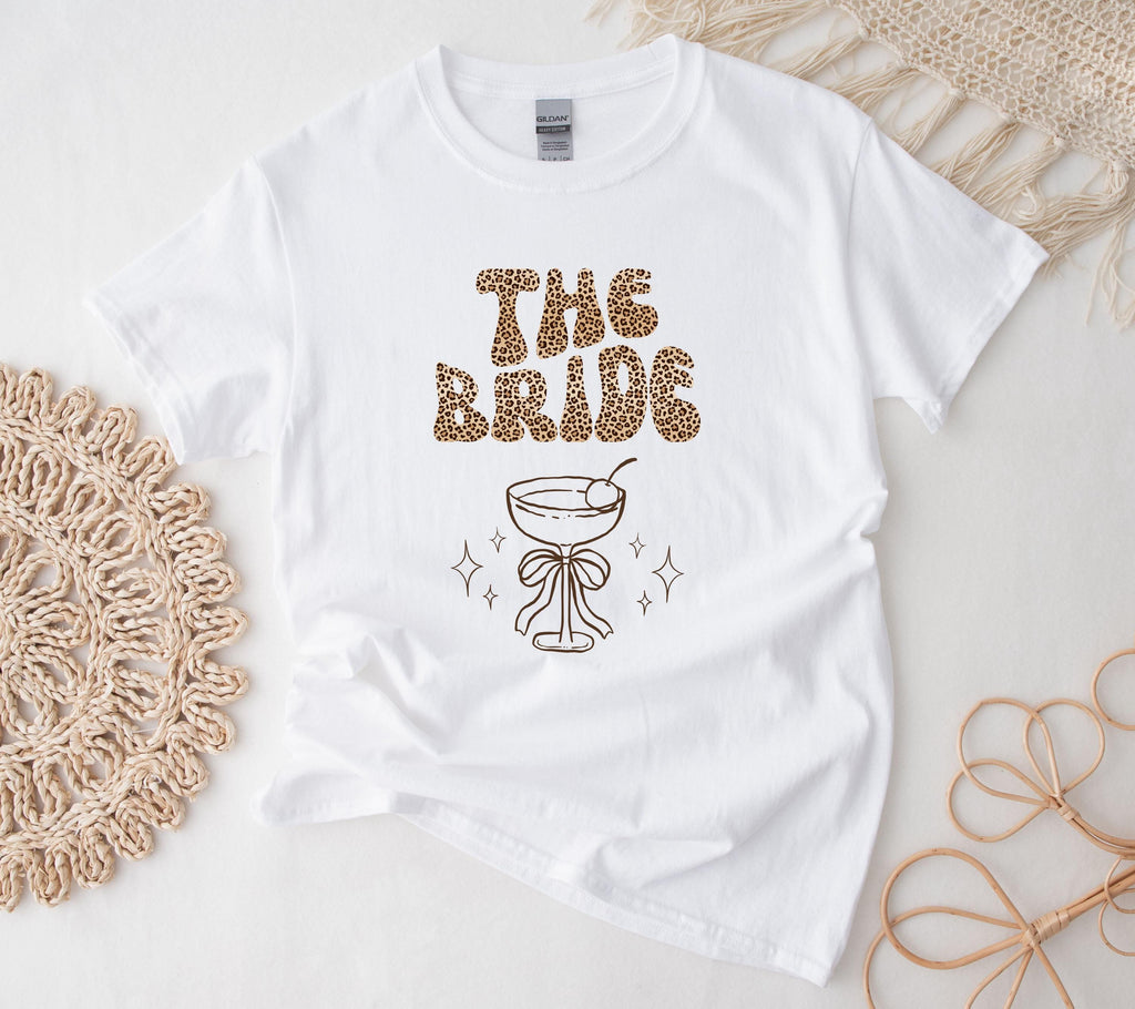 JGA Shirt, Junggesellenabschied Shirts, Team Bride, Braut Shirt , JGA Frauen, Gruppenshirt, Hochzeit, Leo Muster, Leopard Damen, Print vorne