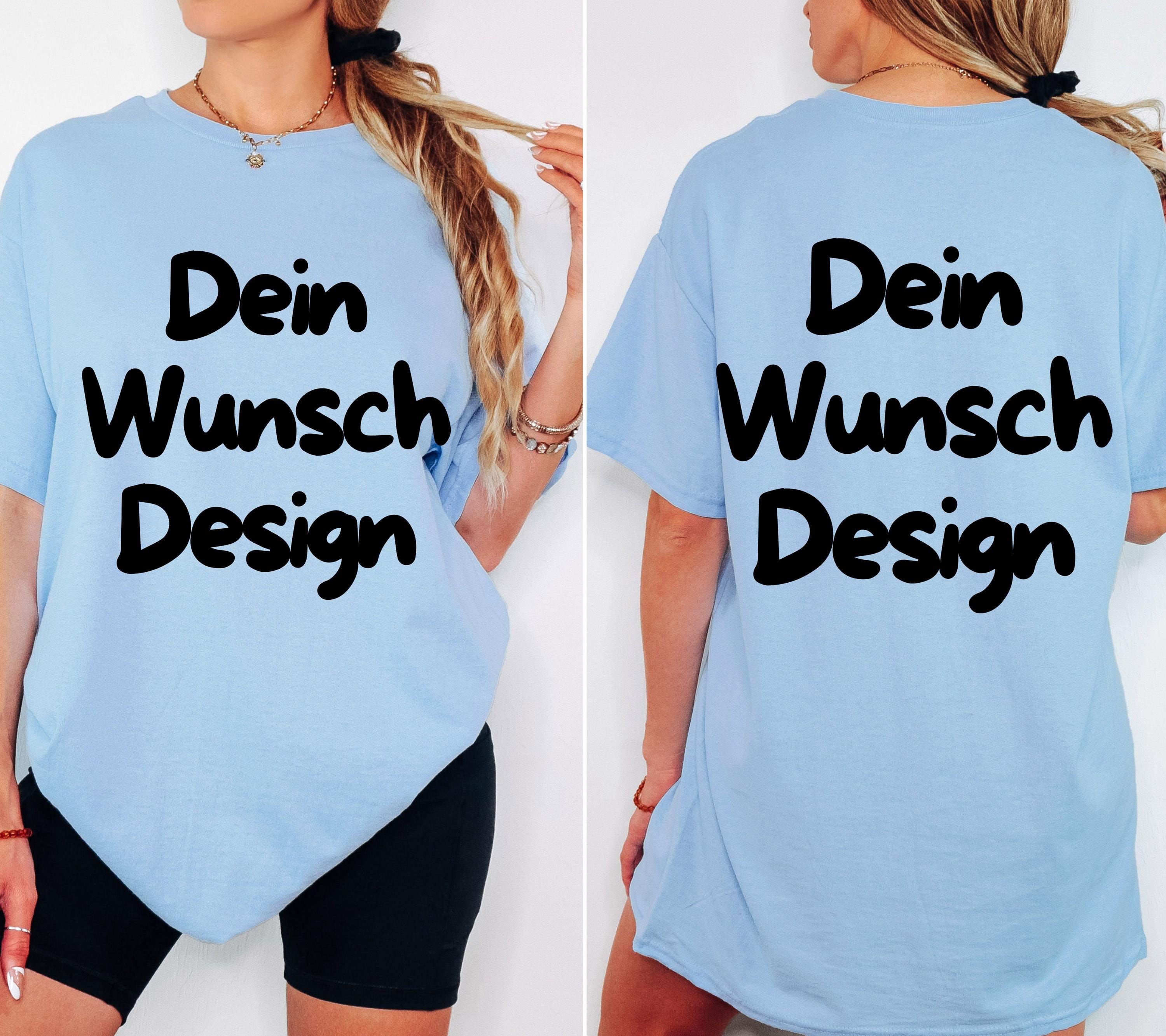 Logo Shirt, Personalisiertes Shirt eigenes Logo / Wunschtext, Firmenlogo, Eigenes Design, Vereinslogo, T shirt bedrucken, Foto Shirt unisex