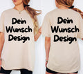 Logo Shirt, Personalisiertes Shirt eigenes Logo / Wunschtext, Firmenlogo, Eigenes Design, Vereinslogo, T shirt bedrucken, Foto Shirt unisex