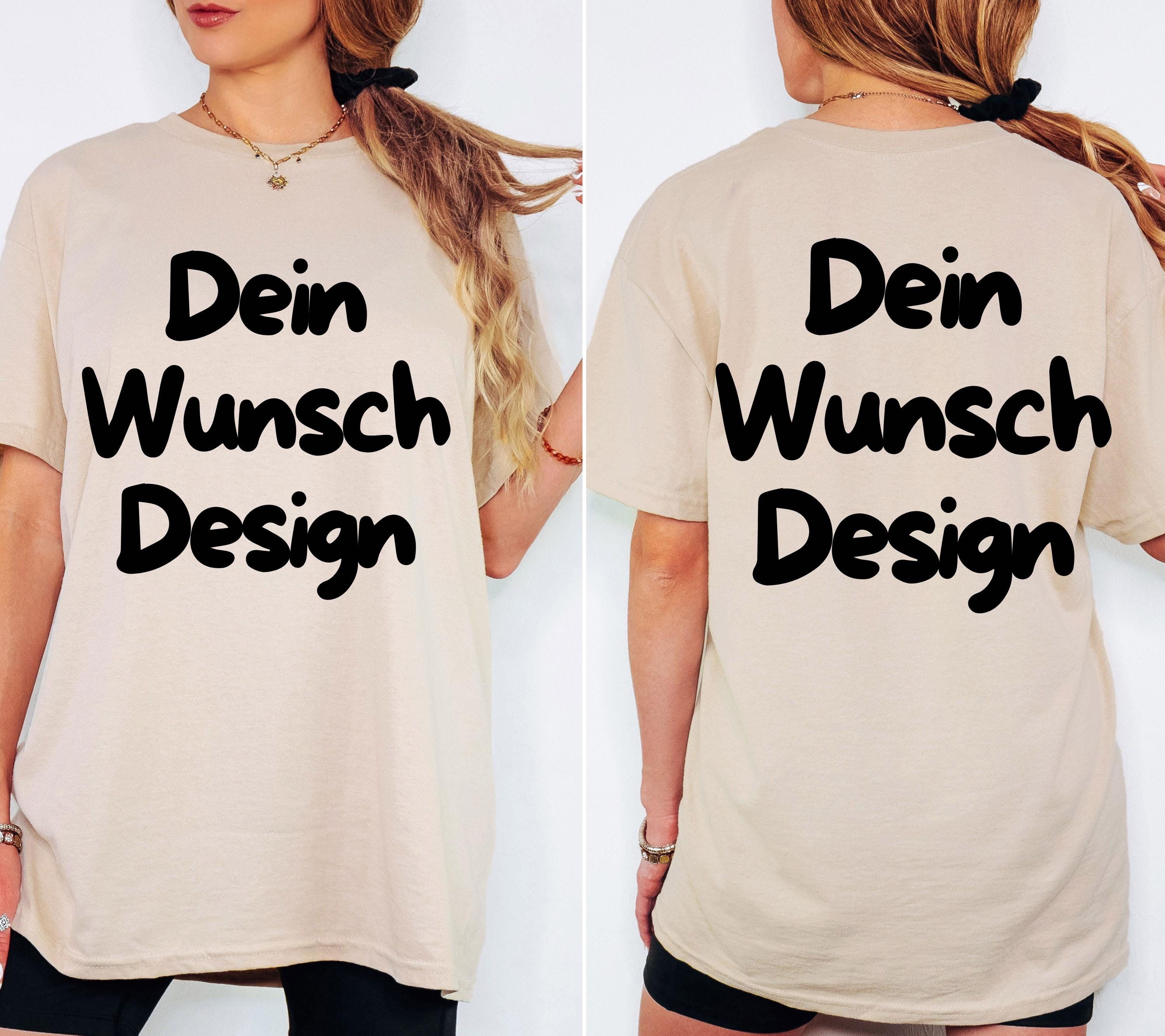 Logo Shirt, Personalisiertes Shirt eigenes Logo / Wunschtext, Firmenlogo, Eigenes Design, Vereinslogo, T shirt bedrucken, Foto Shirt unisex