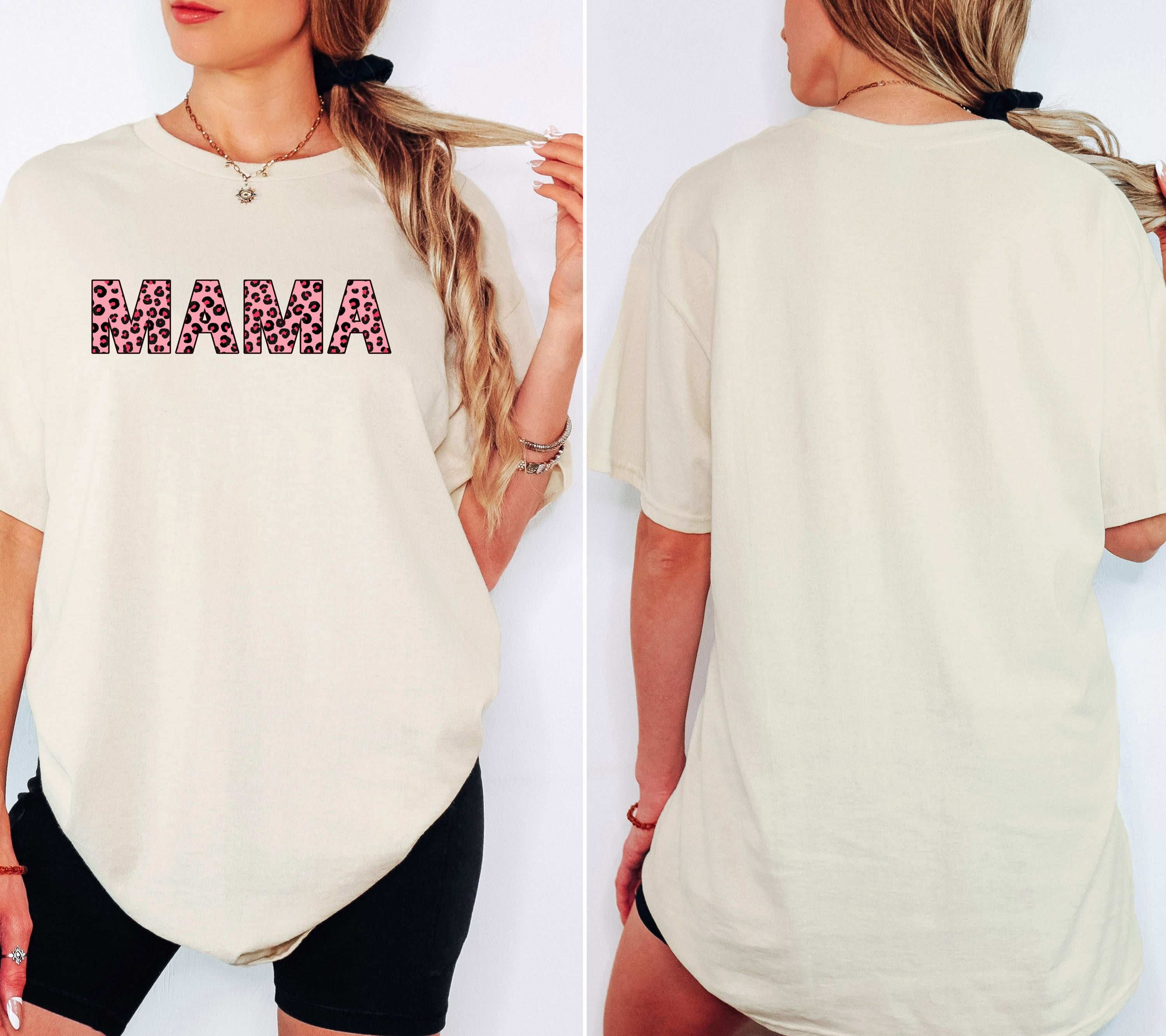 Mama Shirt Leo, Muttertag Shirt, pink, Geschenk Mama, Muttertagsgeschenk, Cool Moms Club, Mutti, Mutter, Geschenkidee, T Shirt Mama Leopard