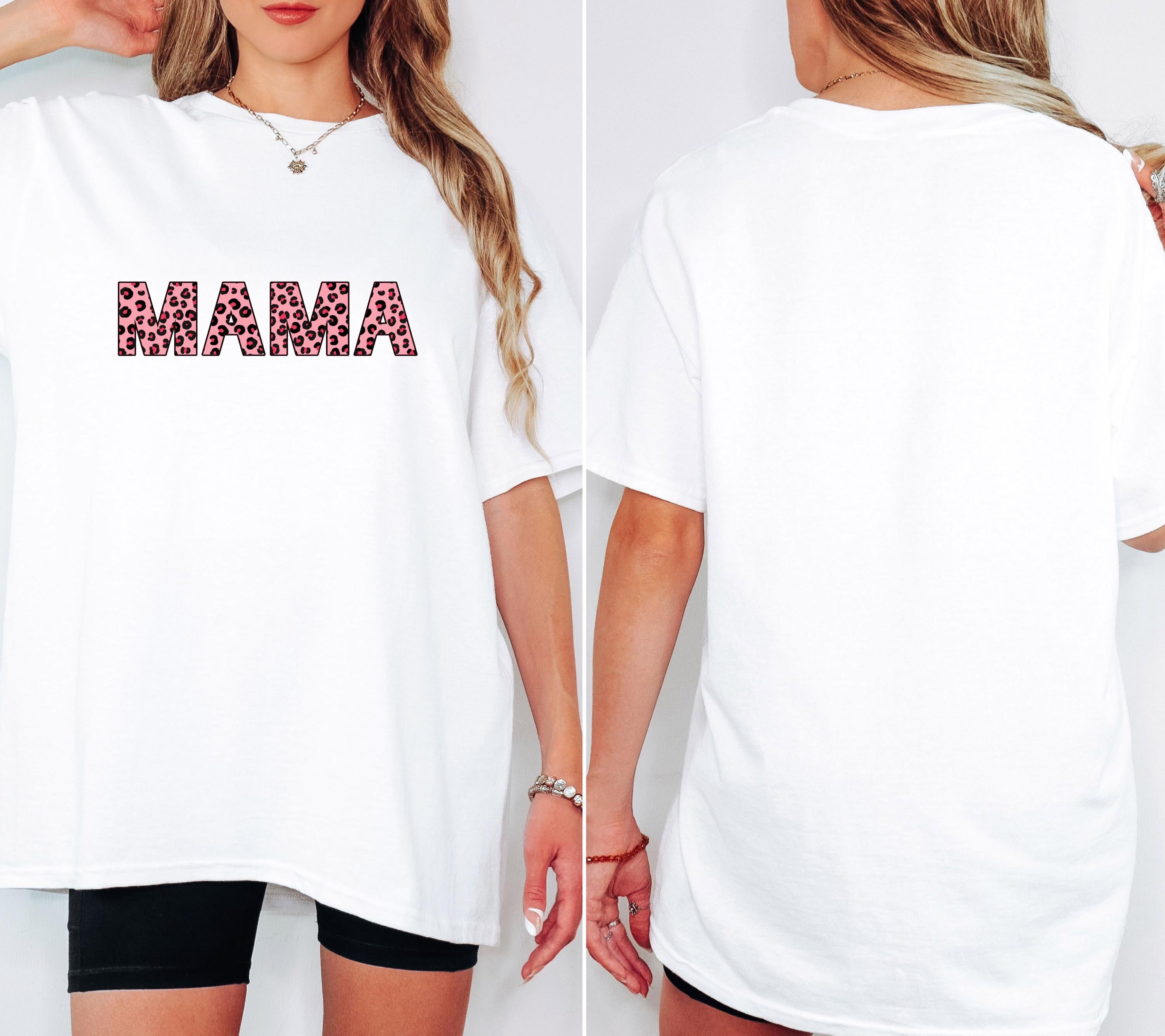 Mama Shirt Leo, Muttertag Shirt, pink, Geschenk Mama, Muttertagsgeschenk, Cool Moms Club, Mutti, Mutter, Geschenkidee, T Shirt Mama Leopard