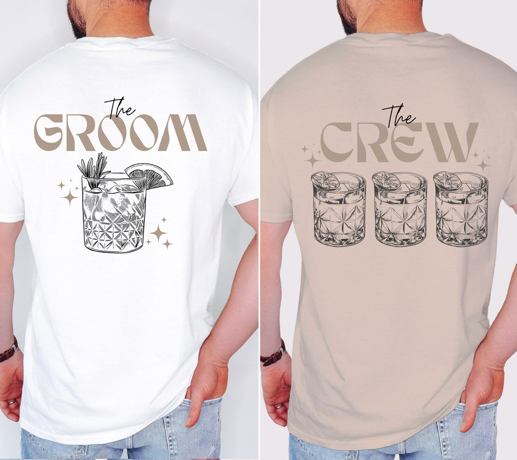 JGA Shirt Männer, Herren, Junggesellenabschied, Bräutigam, Team, Crew, Groom, Gruppenshirt, lustiges JGA Shirt, Whisky, cool, JGA Herren