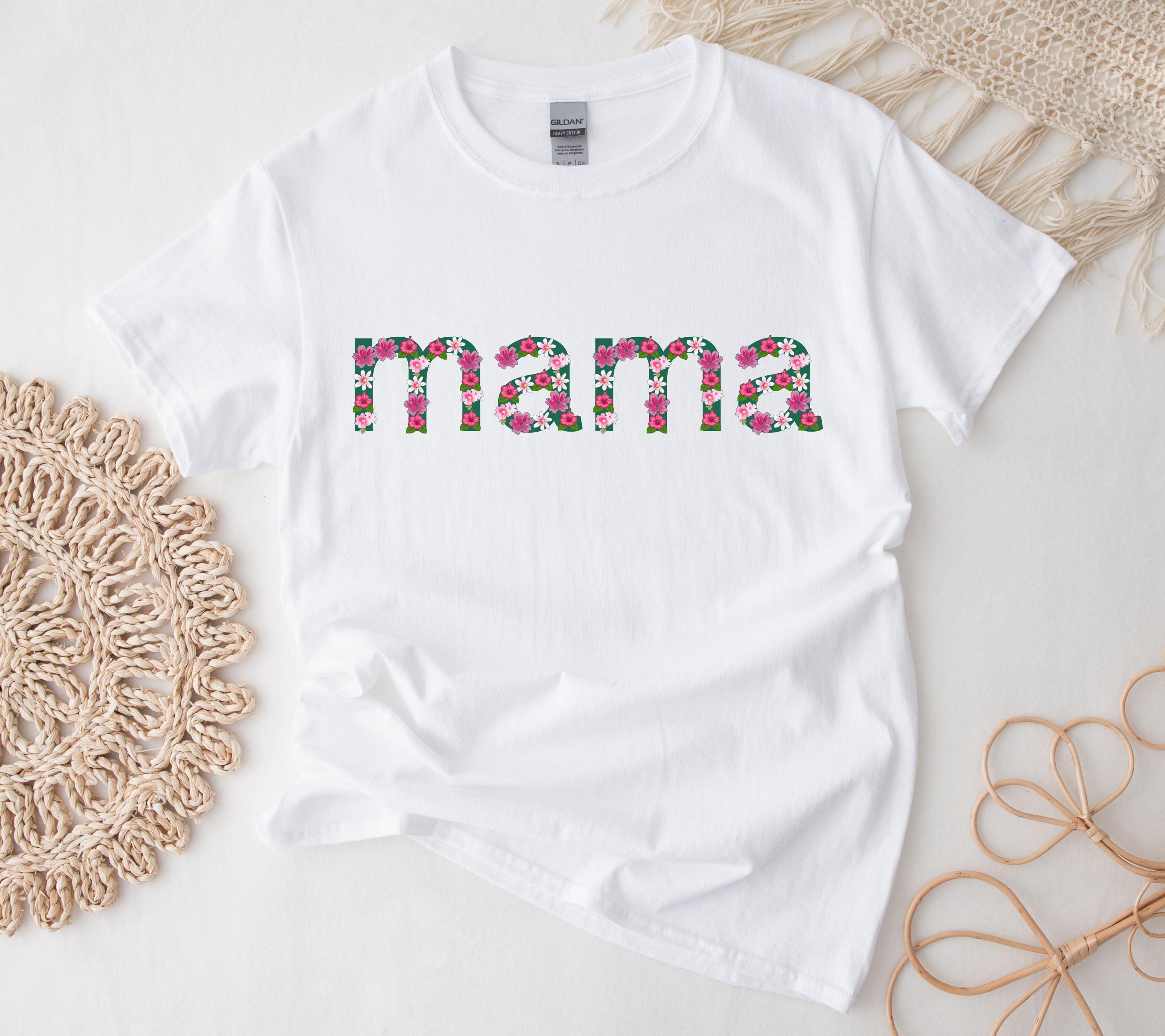 Mama Floral Shirt, Mothers Day Gift, Blumen Mama Shirt, Geschenk Mama, Mom Shirt, Flower Shirt, Muttertag Geschenk, Muttertagsgeschenk