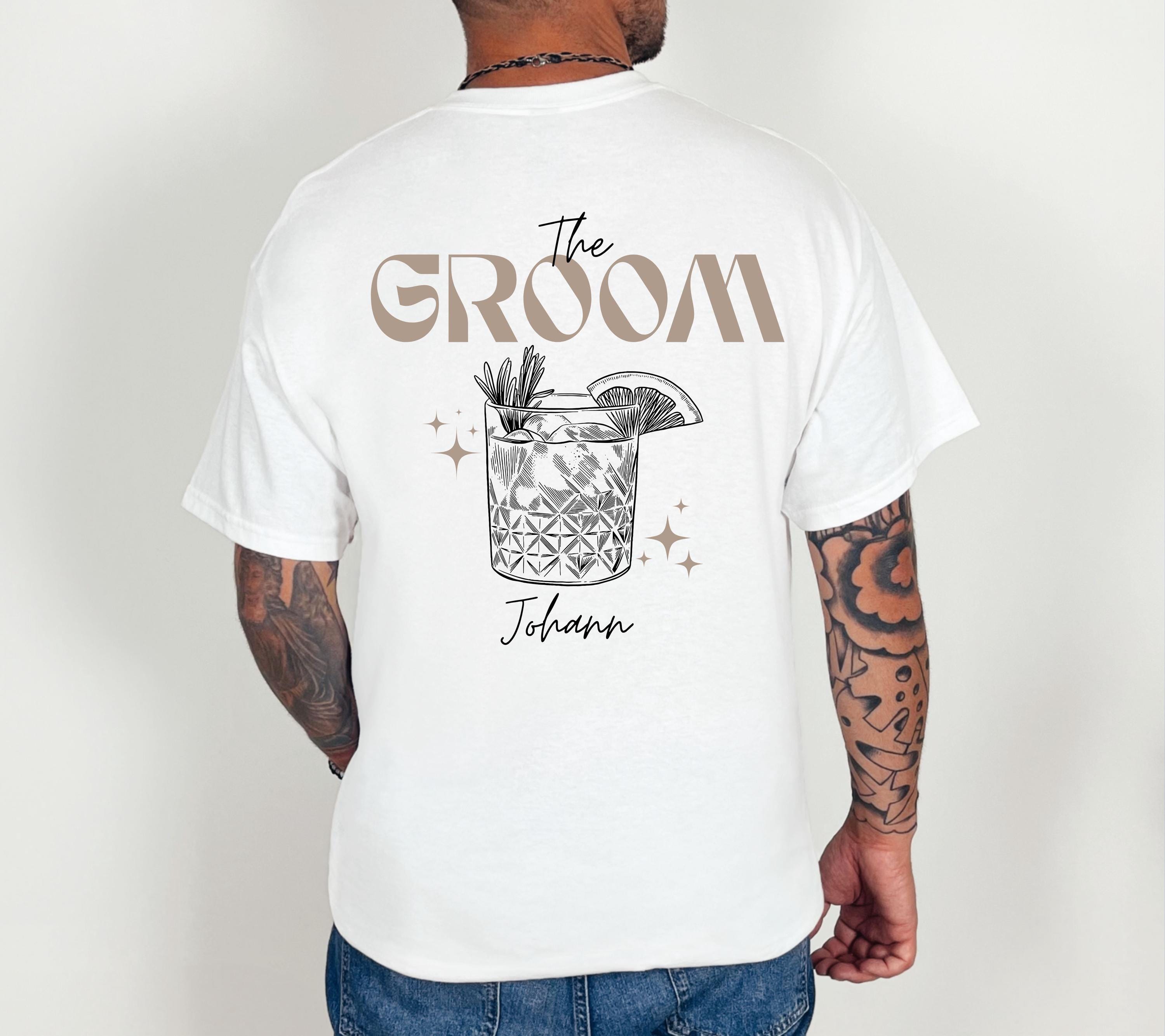 JGA Shirt Herren, Männer, Junggesellenabschied, Bräutigam, Team, Crew, Groom, Gruppenshirt, lustiges JGA Shirt, witzig, cool, JGA Herren