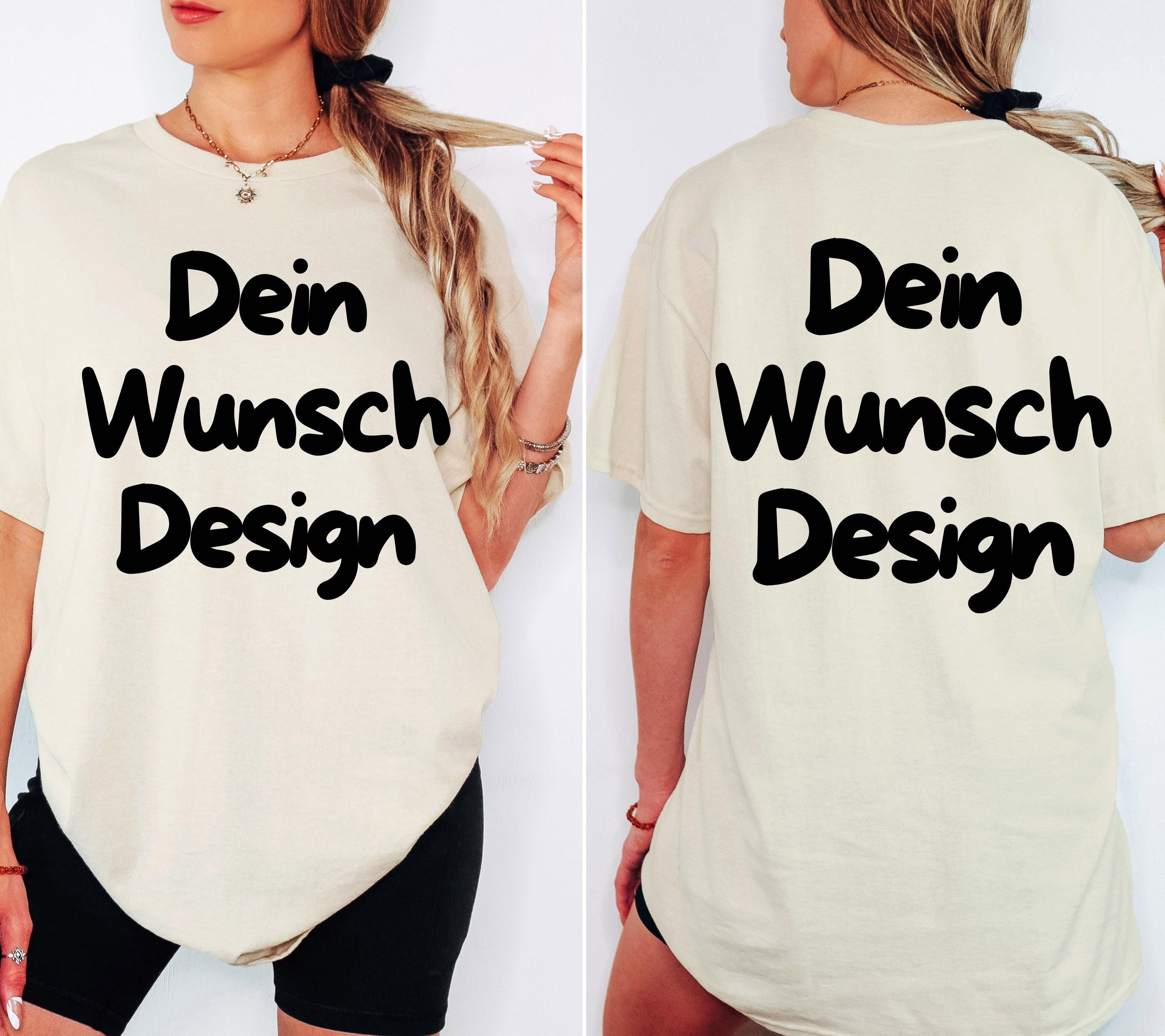 Logo Shirt, Personalisiertes Shirt eigenes Logo / Wunschtext, Firmenlogo, Eigenes Design, Vereinslogo, T shirt bedrucken, Foto Shirt unisex