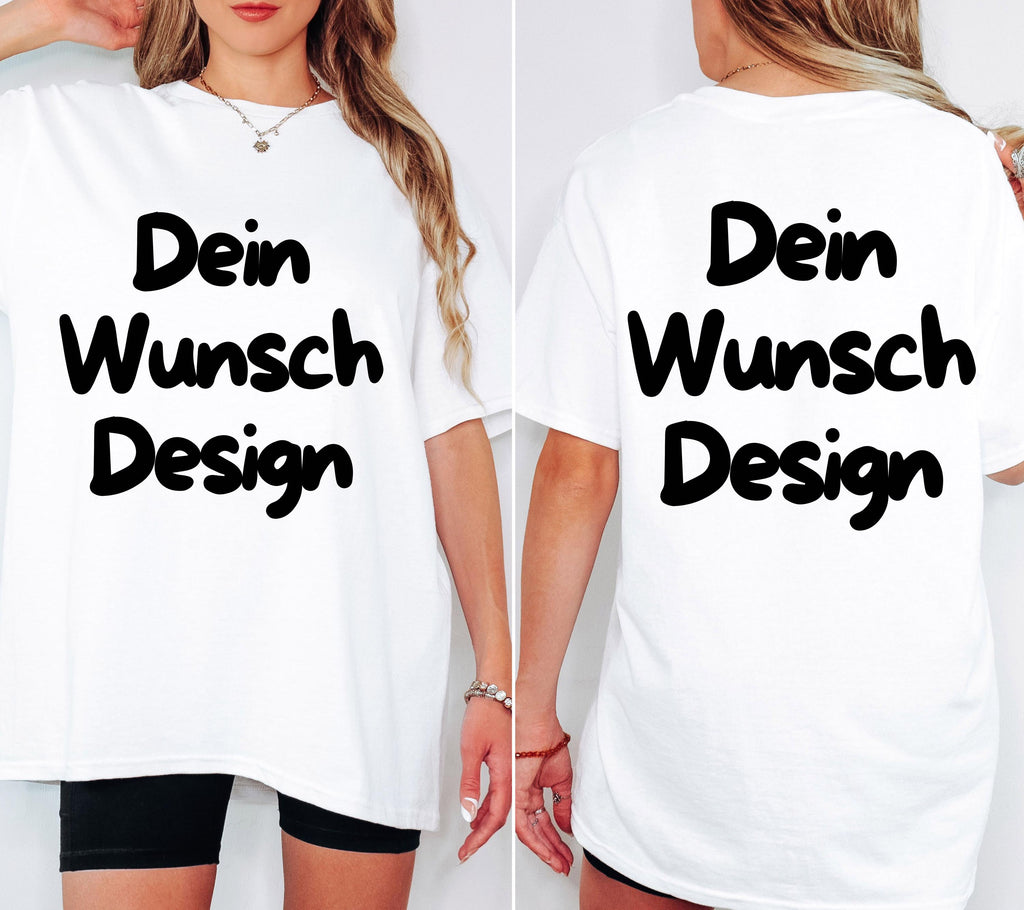 Logo Shirt, Personalisiertes Shirt eigenes Logo / Wunschtext, Firmenlogo, Eigenes Design, Vereinslogo, T shirt bedrucken, Foto Shirt unisex