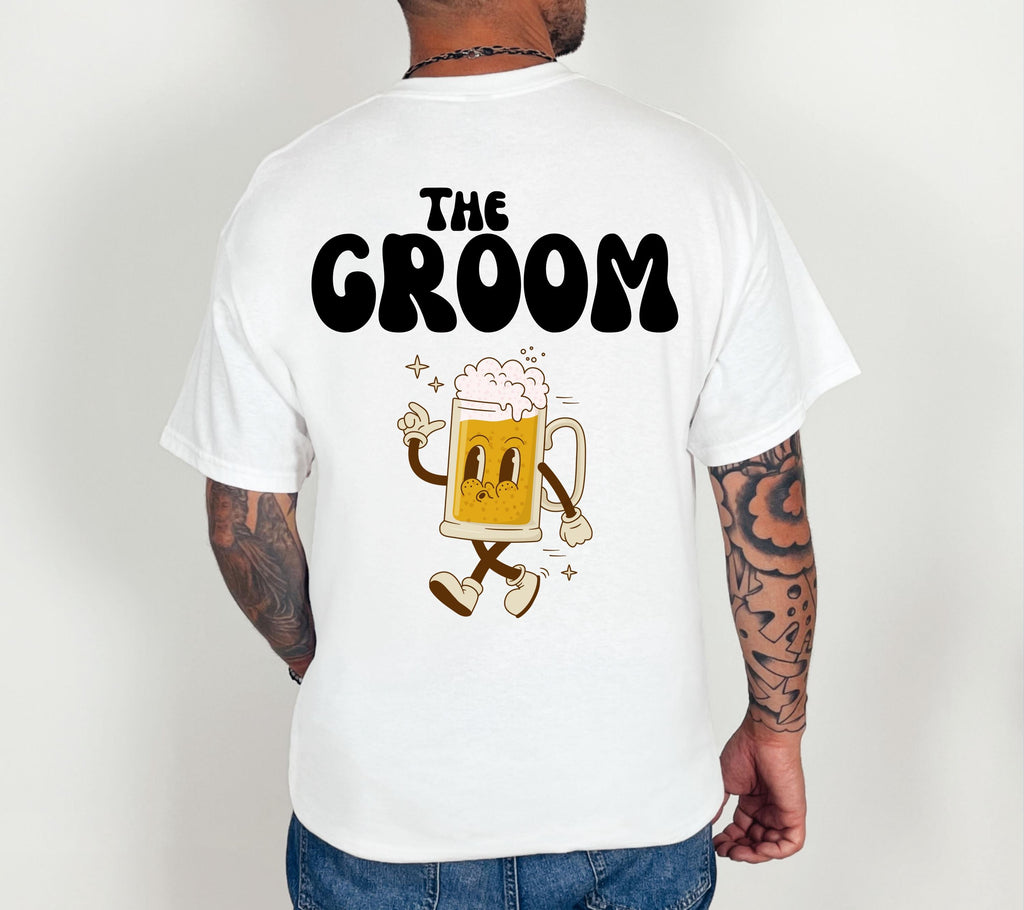 JGA Shirt Herren, Männer, Junggesellenabschied, Bräutigam, Team, Crew, Groom, Gruppenshirt, lustiges JGA Shirt, witzig, cool, JGA Herren