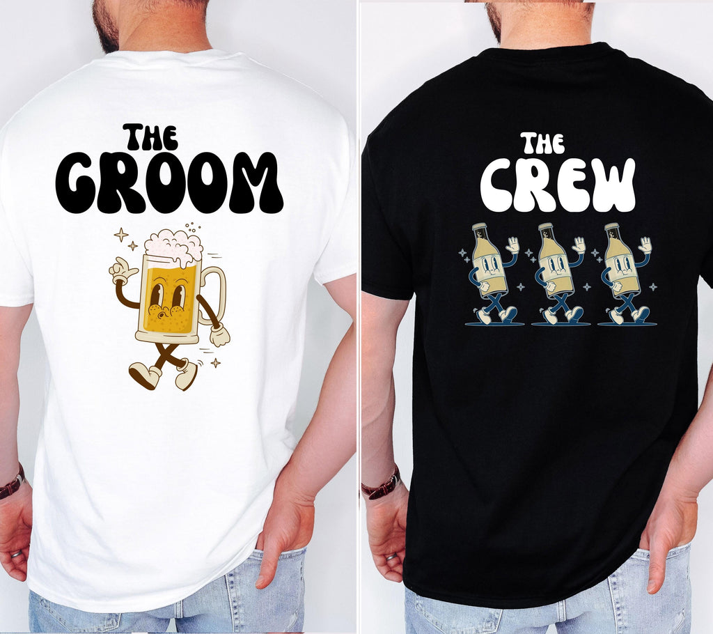 JGA Shirt Herren, Männer, Junggesellenabschied, Bräutigam, Team, Crew, Groom, Gruppenshirt, lustiges JGA Shirt, witzig, cool, JGA Herren