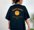Malle Shirt, Backprint, Sommer, Sonne, Malle Shirts, Malle TShirts, personalisiert, Mallorca t Shirts, Bier Shirt, Sauf Shirt, saufi saufi