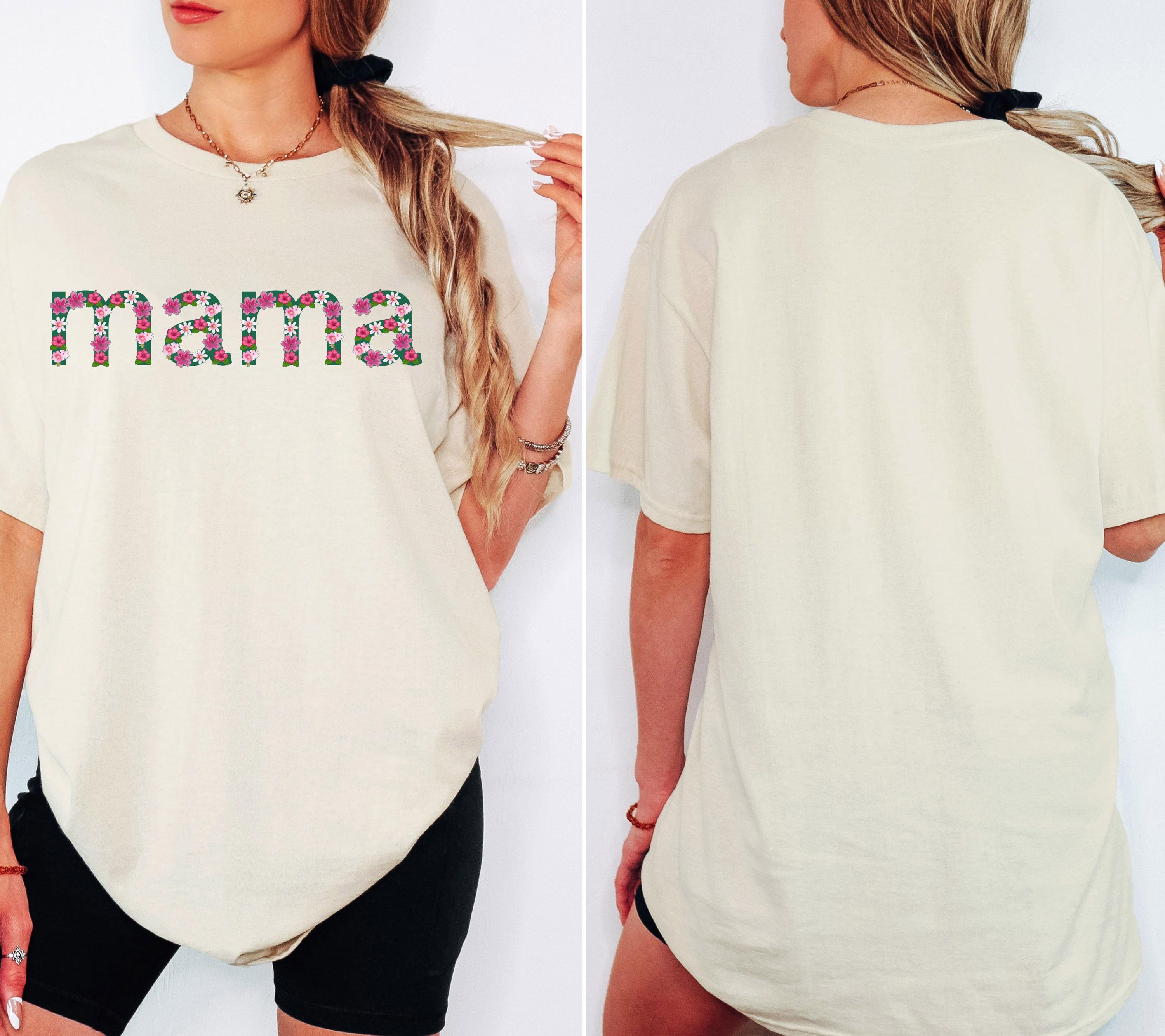 Mama Floral Shirt, Mothers Day Gift, Blumen Mama Shirt, Geschenk Mama, Mom Shirt, Flower Shirt, Muttertag Geschenk, Muttertagsgeschenk