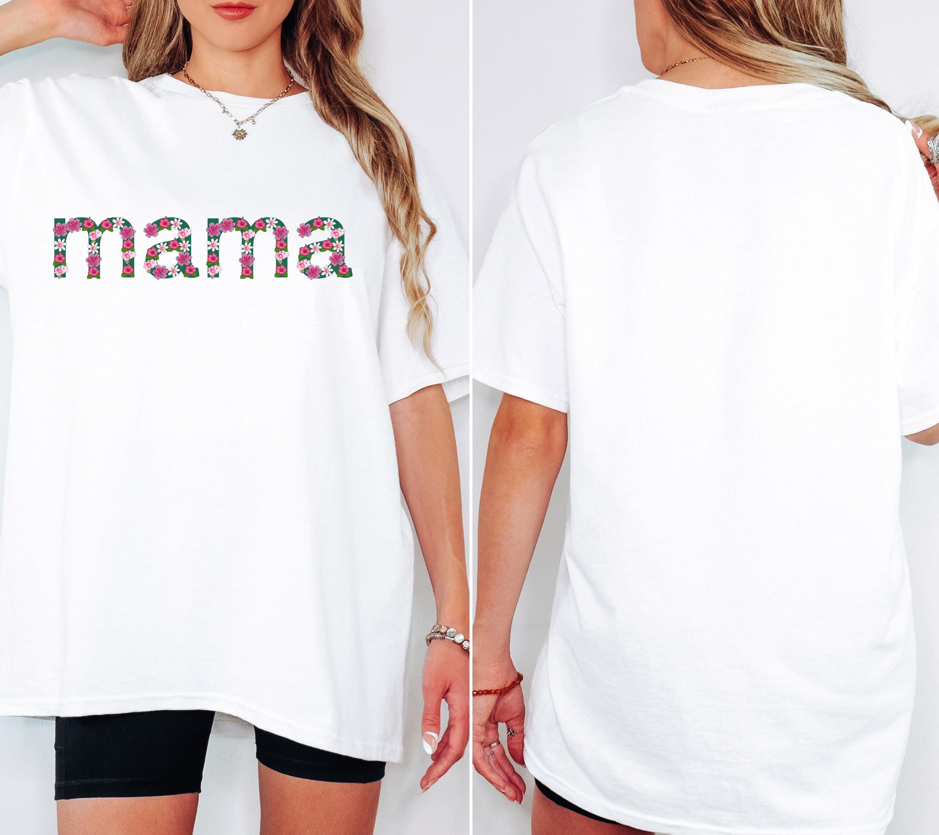 Mama Floral Shirt, Mothers Day Gift, Blumen Mama Shirt, Geschenk Mama, Mom Shirt, Flower Shirt, Muttertag Geschenk, Muttertagsgeschenk