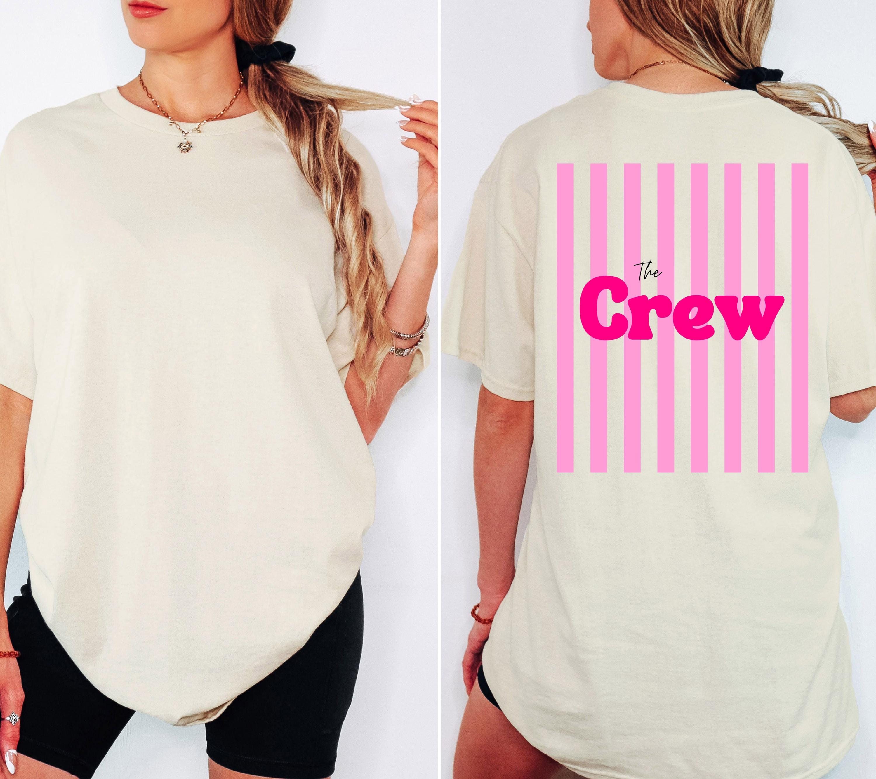 JGA Shirts Frauen, Bride und Crew, Junggesellenabschied, Team Shirts, Braut Shirt, The Bride, Hochzeit, Accessoires, Geschenk, pink, Herz