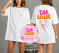 JGA Shirt pink orange, Junggesellinnenabschied Shirts, Backprint, Team, Braut Shirt, JGA Frauen, Gruppen T Shirt, Hochzeit, Team Shirts