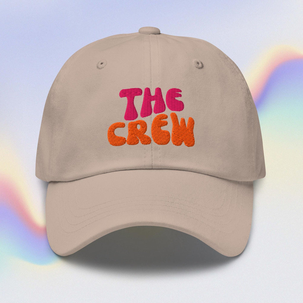 Bestickte Braut Cap | The Bride & The Crew – Bestickte Bachelorette Caps | JGA Caps | Bride Hat | Bridal Party Accessoires | JGA Cap pink