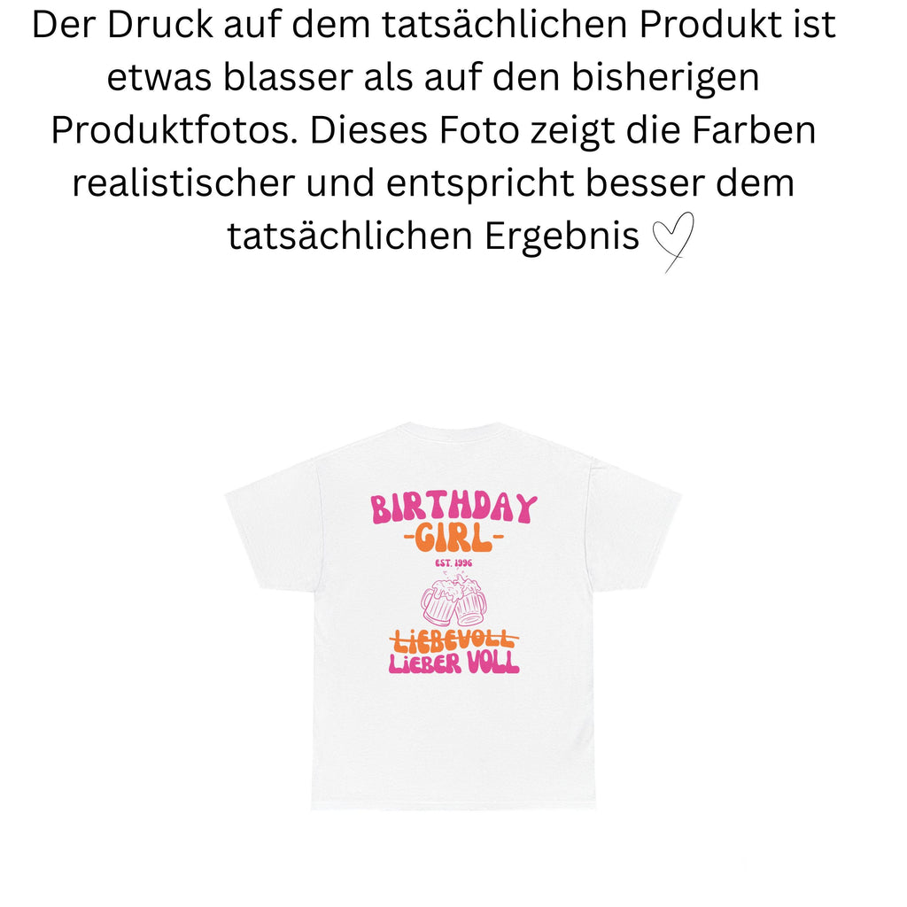 Birthday Girl & Crew Shirt, Geburtstags Shirt, est 1996, personalisiertes 30. Geburtstag Shirt, Geschenkidee Geburtstag, 30 Jahre, 20 21 25