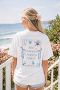 The summer I turned thirty, Geburtstags Shirt, personalisiertes 30. Geburtstag Shirt, Geschenkidee Geburtstag dreißig, 30 Jahre, Birthday
