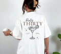 Dirty Thirty Shirt, Geburtstags Shirt, est 1996, personalisiertes 30. Geburtstag Shirt, Geschenkidee Geburtstag dreißig, 30 Jahre, Birthday