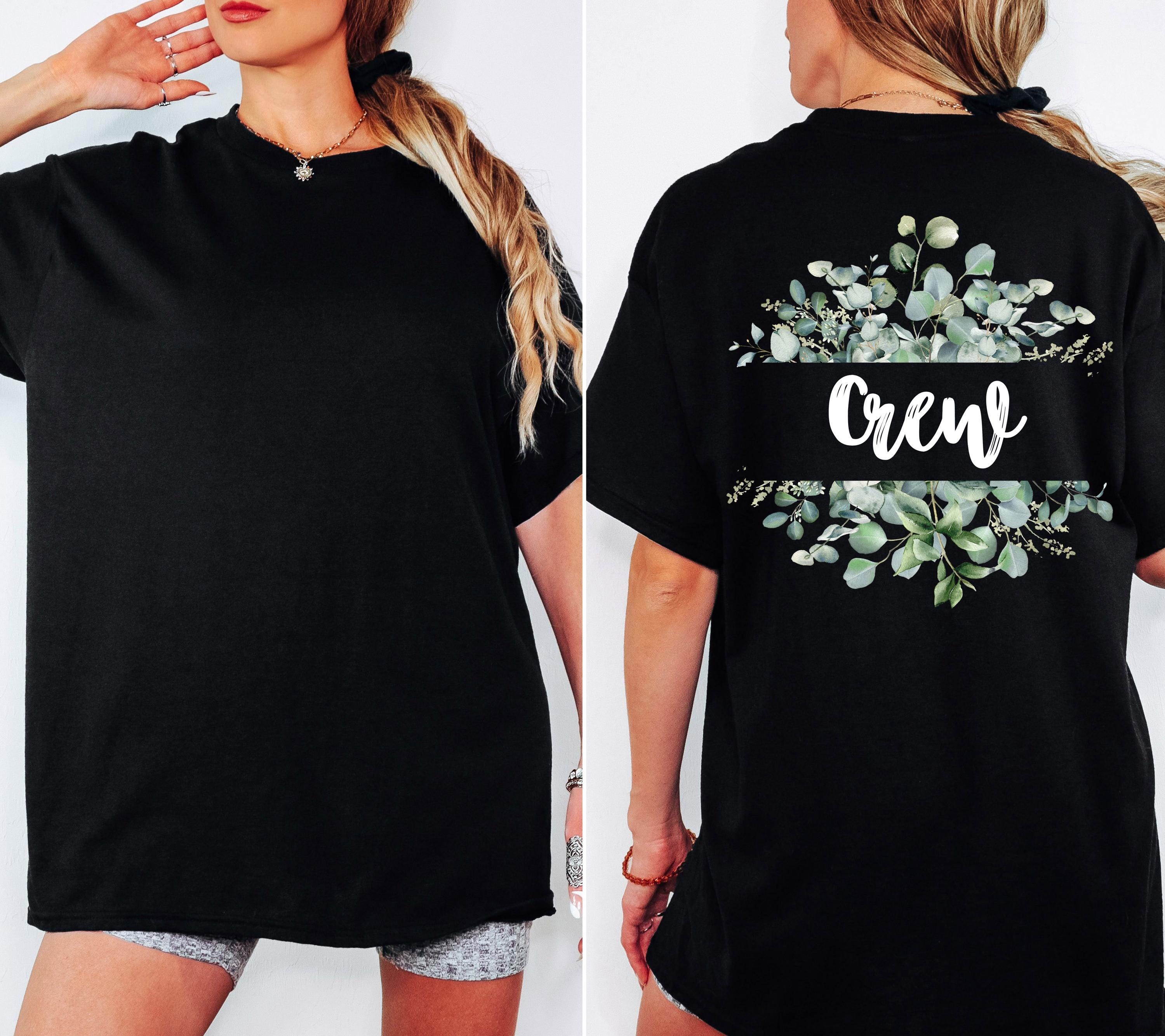 Bride Shirt, Junggesellenabschied T-Shirt, JGA Shirts Frauen, Eukalyptus, Salbei, Team Shirts, Braut Shirt, JGA Shirt, Hochzeit, Accessoires