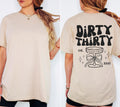 Dirty Thirty Shirt, Geburtstags Shirt, est 1996, personalisiertes 30. Geburtstag Shirt, Geschenkidee Geburtstag dreißig, 30 Jahre, Birthday