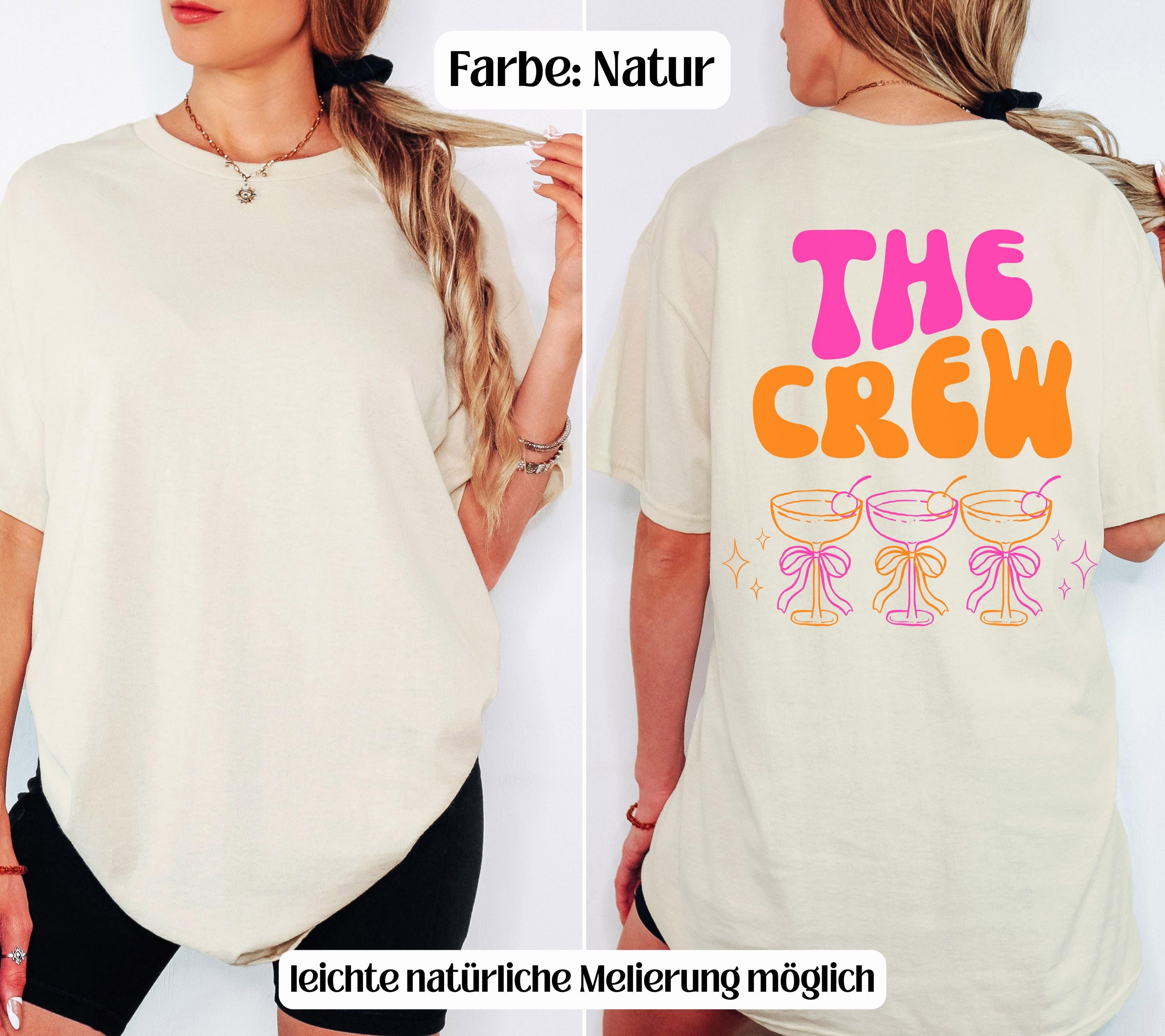 JGA Shirt pink orange, Junggesellenenabschied Shirts, JGA Shirts Frauen, Bride, Team, Braut Shirt, Damen, Gruppe, Hochzeit, Bachelorette