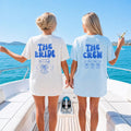 JGA T-Shirt Backprint, Junggesellinnenabschied Shirts, JGA Shirts blau, Bride, Team, Braut Shirt, JGA Frauen, Gruppen Shirt, Hochzeit Shirt
