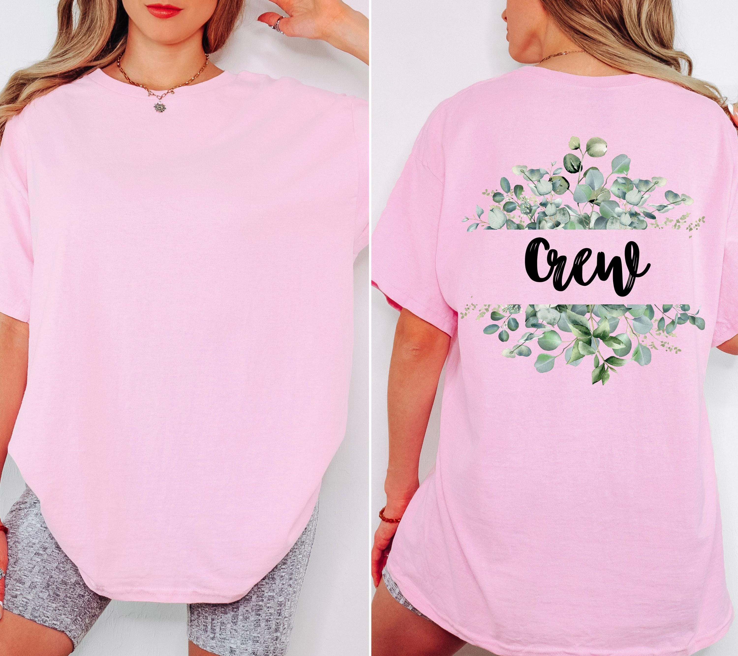 Bride Shirt, Junggesellenabschied T-Shirt, JGA Shirts Frauen, Eukalyptus, Salbei, Team Shirts, Braut Shirt, JGA Shirt, Hochzeit, Accessoires
