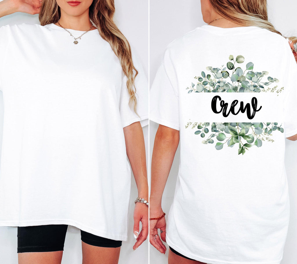 Bride Shirt, Junggesellenabschied T-Shirt, JGA Shirts Frauen, Eukalyptus, Salbei, Team Shirts, Braut Shirt, JGA Shirt, Hochzeit, Accessoires