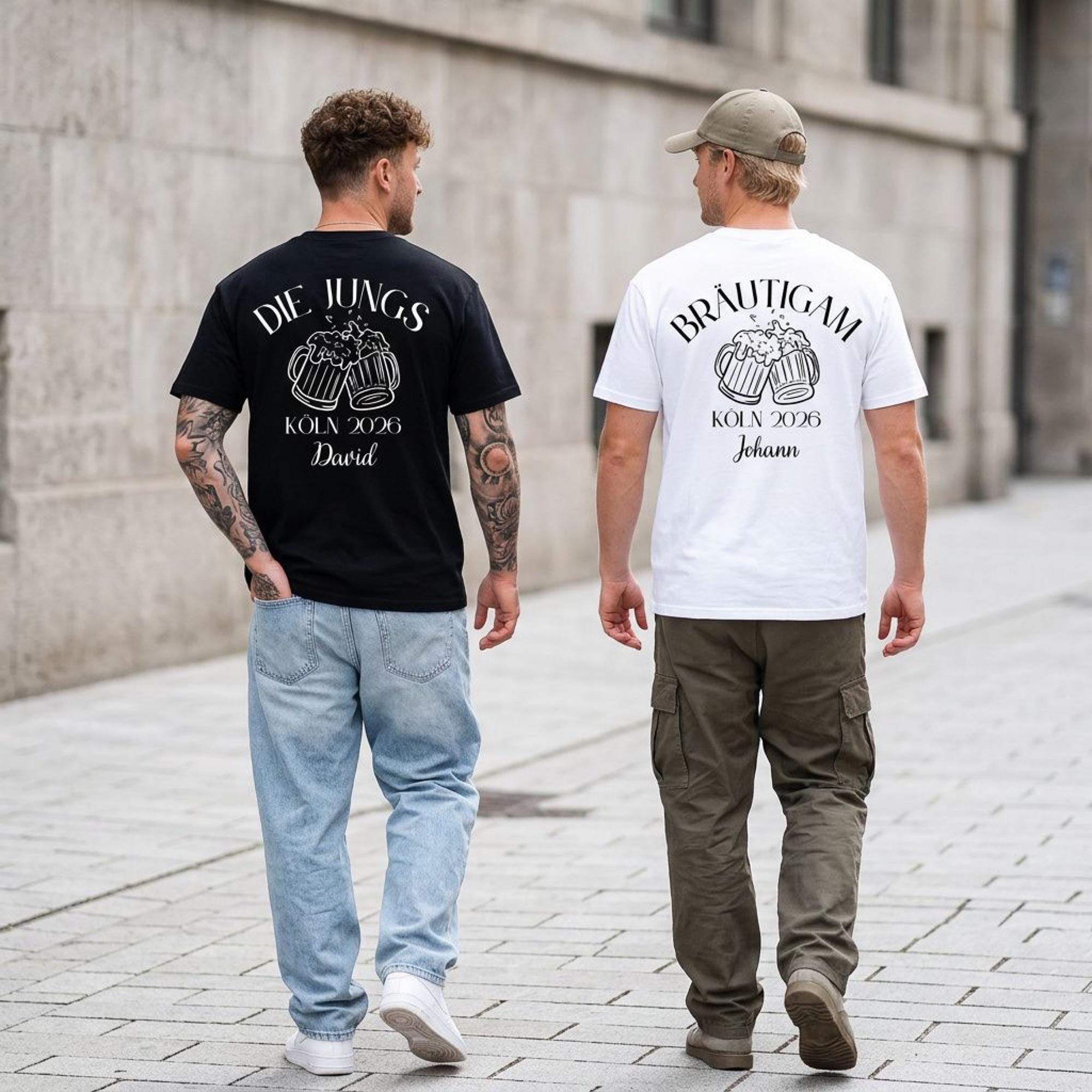 JGA Shirt Herren, Männer, Junggesellenabschied, Bräutigam, Team, Jungs, Groom, Gruppenshirt, lustiges JGA Shirt, witzig, cool, JGA Herren