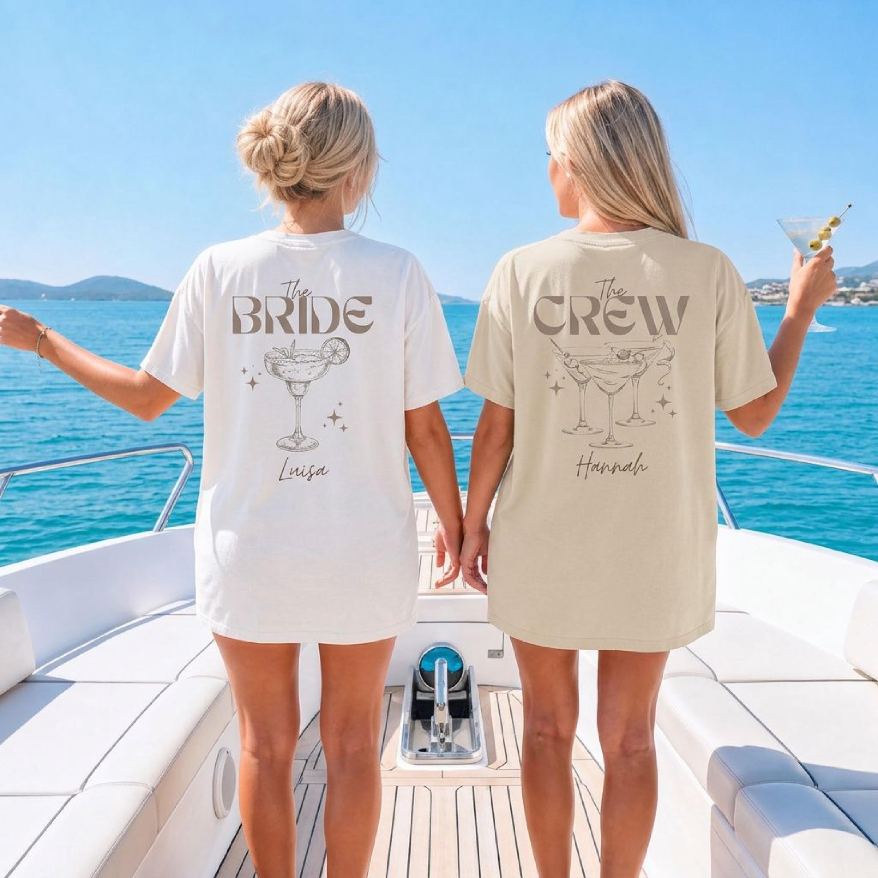JGA T Shirt, Junggesellinnenabschied Shirts, personalisiert, Braut Shirt mit Name, Team T Shirt, Braut Shirt, JGA Frauen, Gruppen T Shirt
