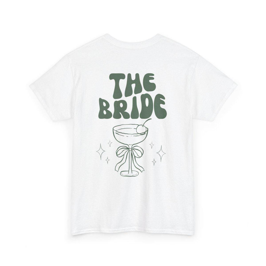 JGA Shirt Backprint, Junggesellinnenabschied Shirts, JGA Shirts grün, Bride, Team, Braut T-Shirt, JGA Frauen, Gruppenshirt, Camping, Natur
