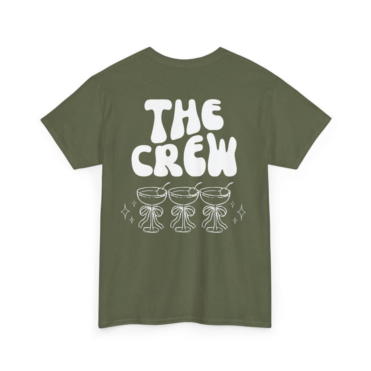 JGA Shirt Backprint, Junggesellinnenabschied Shirts, JGA Shirts grün, Bride, Team, Braut T-Shirt, JGA Frauen, Gruppenshirt, Camping, Natur