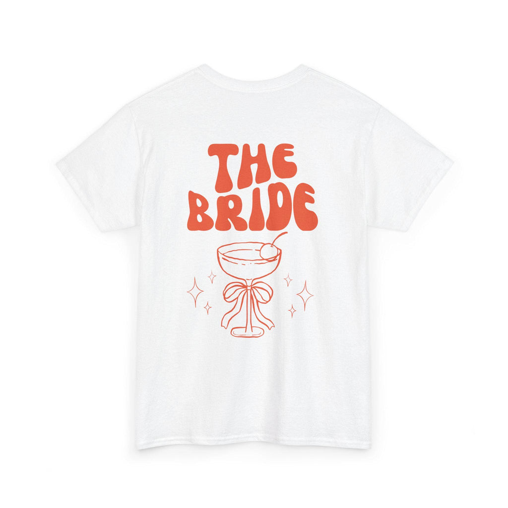 JGA Shirt Backprint, Junggesellinnenabschied Shirts, JGA Shirts orange, Bride, Team, Braut T-Shirt, JGA Frauen, Gruppenshirt, Hochzeit Shirt