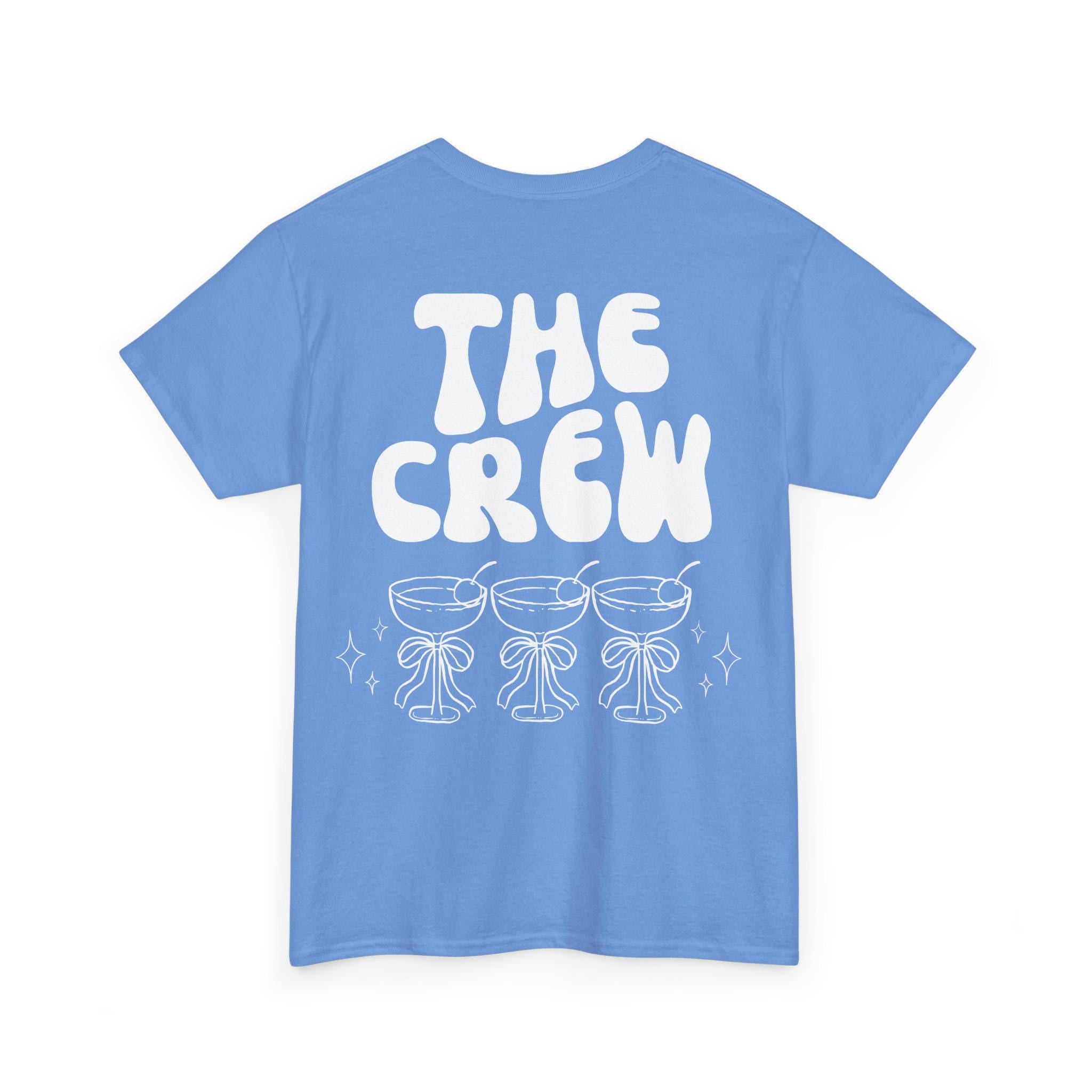 JGA T-Shirt Backprint, Junggesellinnenabschied Shirts, JGA Shirts blau, Bride, Team, Braut Shirt, JGA Frauen, Gruppen Shirt, Hochzeit Shirt