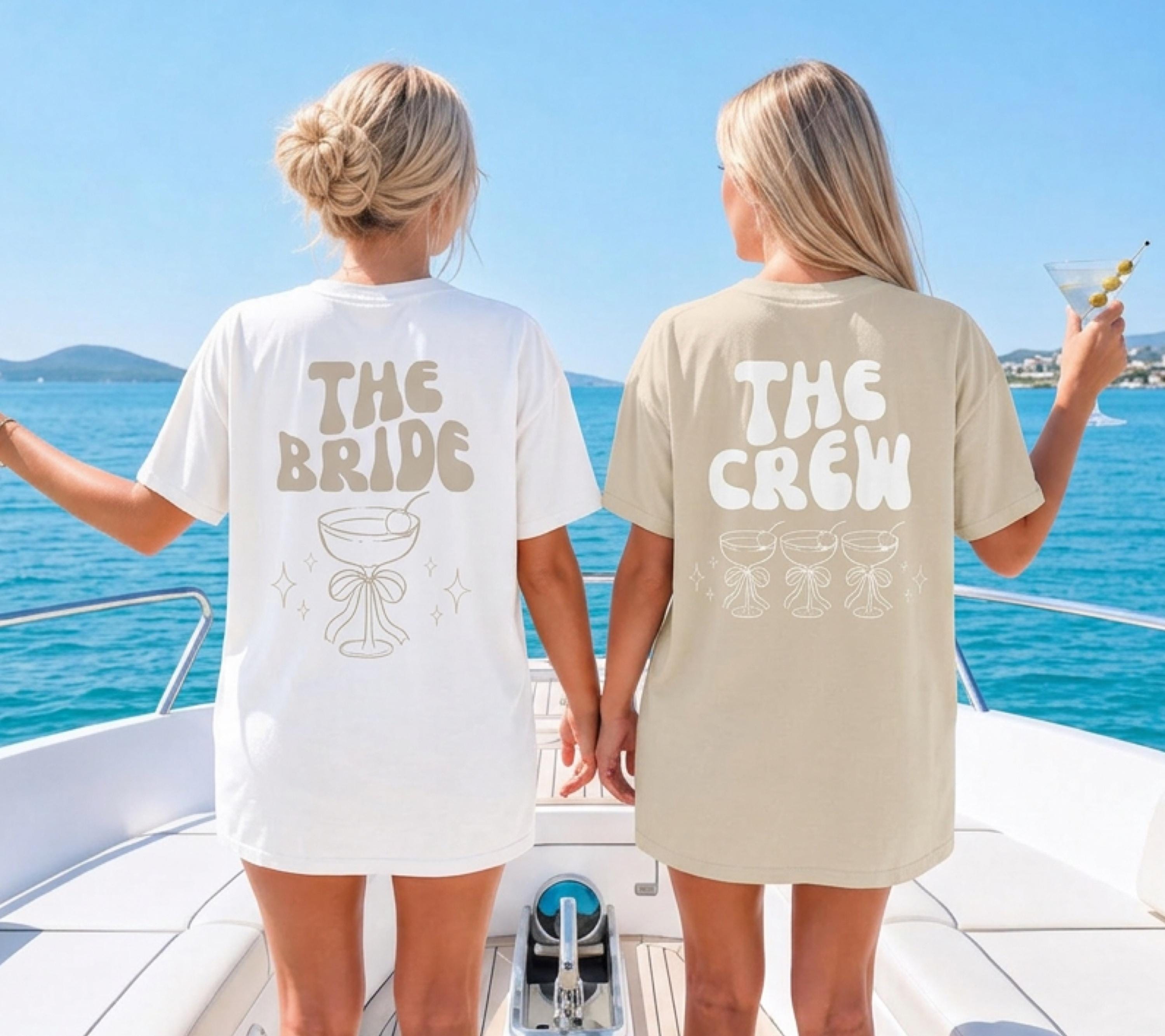 JGA T-Shirt, Junggesellenabschied Shirts, JGA Shirts beige, Bride, Team, Braut Shirt, JGA Frauen, Gruppenshirt, Hochzeit Shirt, Brautparty