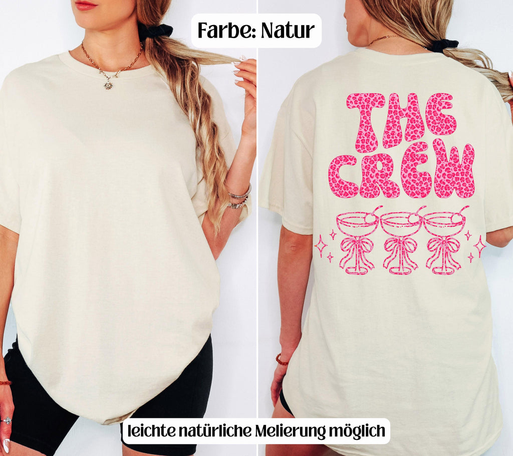 JGA Shirt, Junggesellenabschied Shirts, Team Bride, Braut Shirt , JGA Frauen, Gruppenshirt, Hochzeit, Leo Muster pink, Leopard Damen, Crew