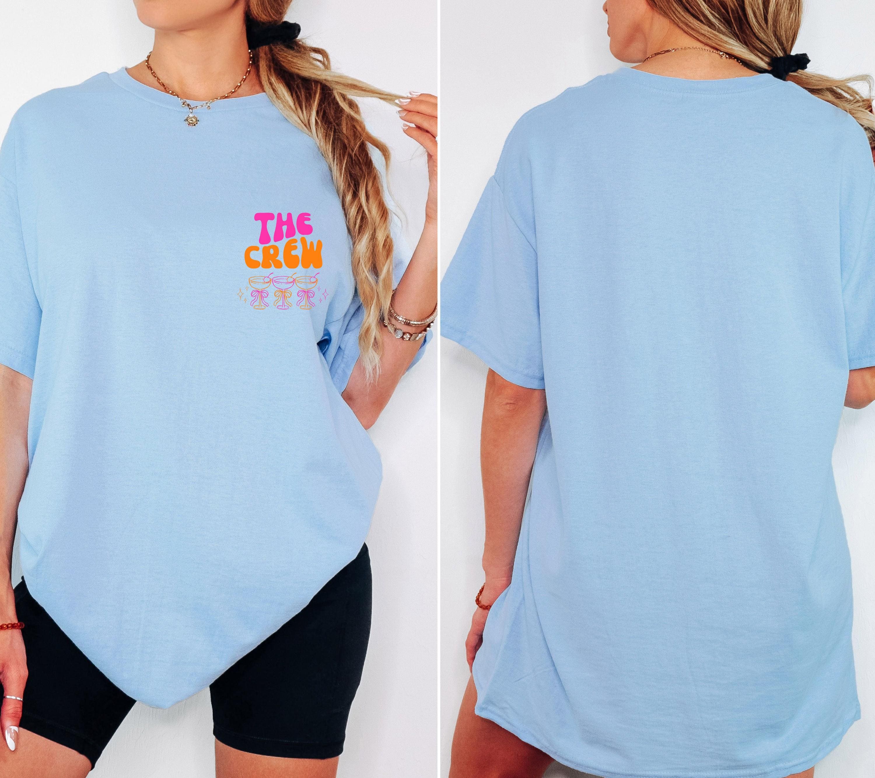 JGA T Shirt, Junggesellenenabschied Shirts, JGA pink orange, Backprint, Team, Braut Shirt, JGA Frauen, Gruppen T Shirt, Hochzeit, Brautparty