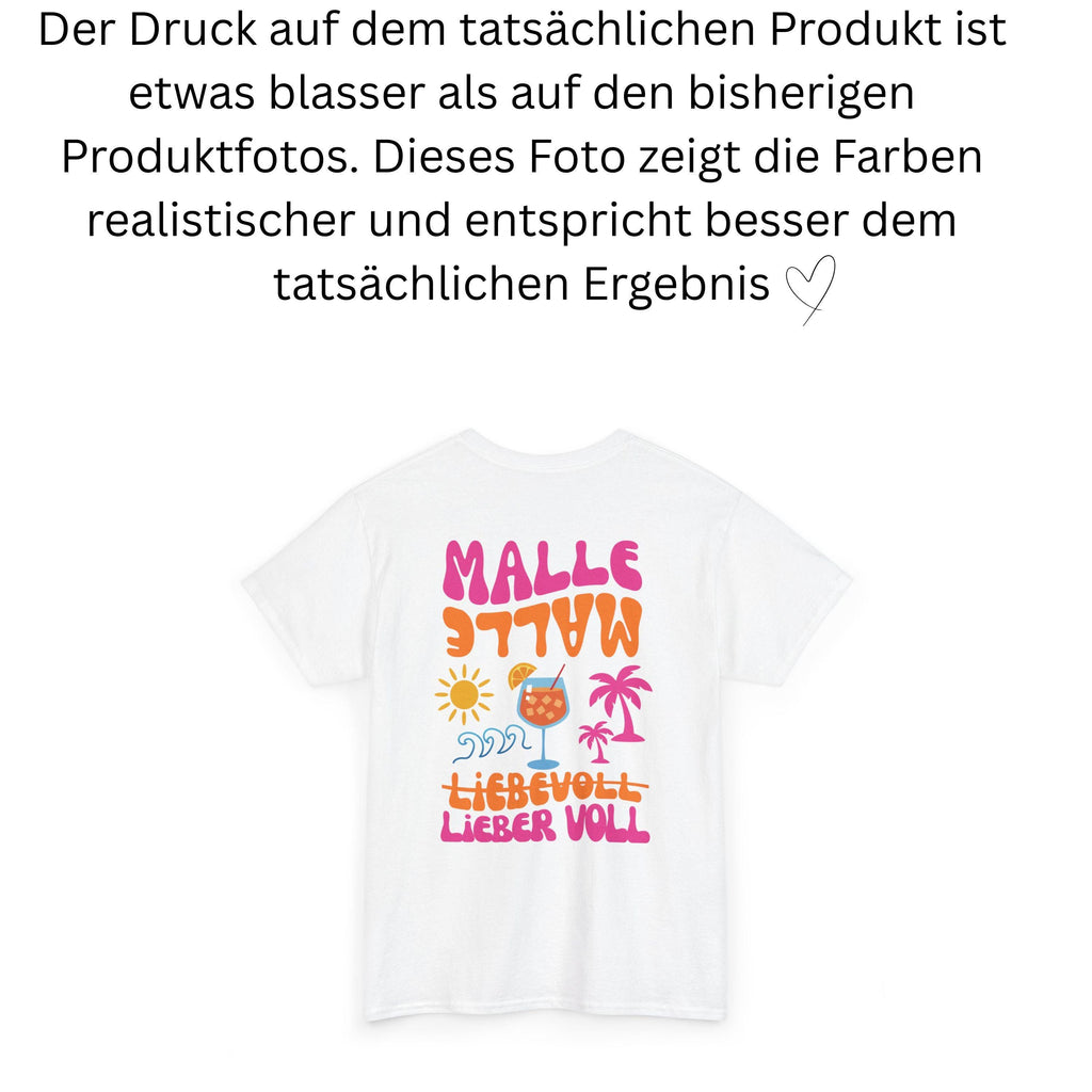Malle Shirt, Backprint, Malle 2026, Malle Shirts, Malle T Shirt, personalisiert, Mallorca Shirts, Spritz Shirt, Palmen, Sonne, Gruppenshirt