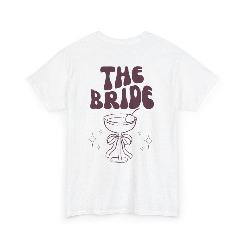 JGA Shirt Backprint, Junggesellinnenabschied Shirts, JGA Shirts rot, Bride, Team, Braut T-Shirt, JGA Frauen, Gruppenshirt, Hochzeit Shirt