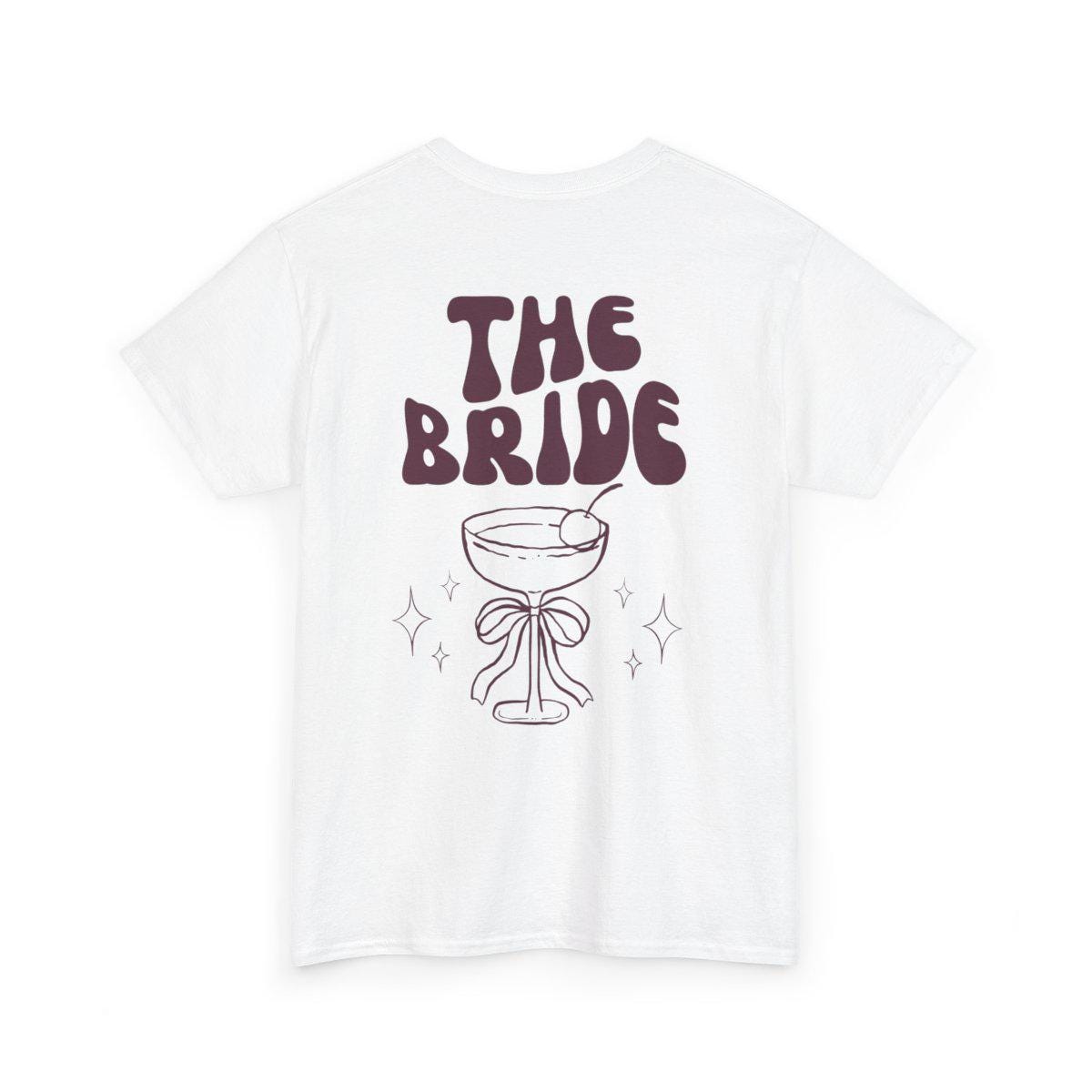 JGA Shirt Backprint, Junggesellinnenabschied Shirts, JGA Shirts rot, Bride, Team, Braut T-Shirt, JGA Frauen, Gruppenshirt, Hochzeit Shirt