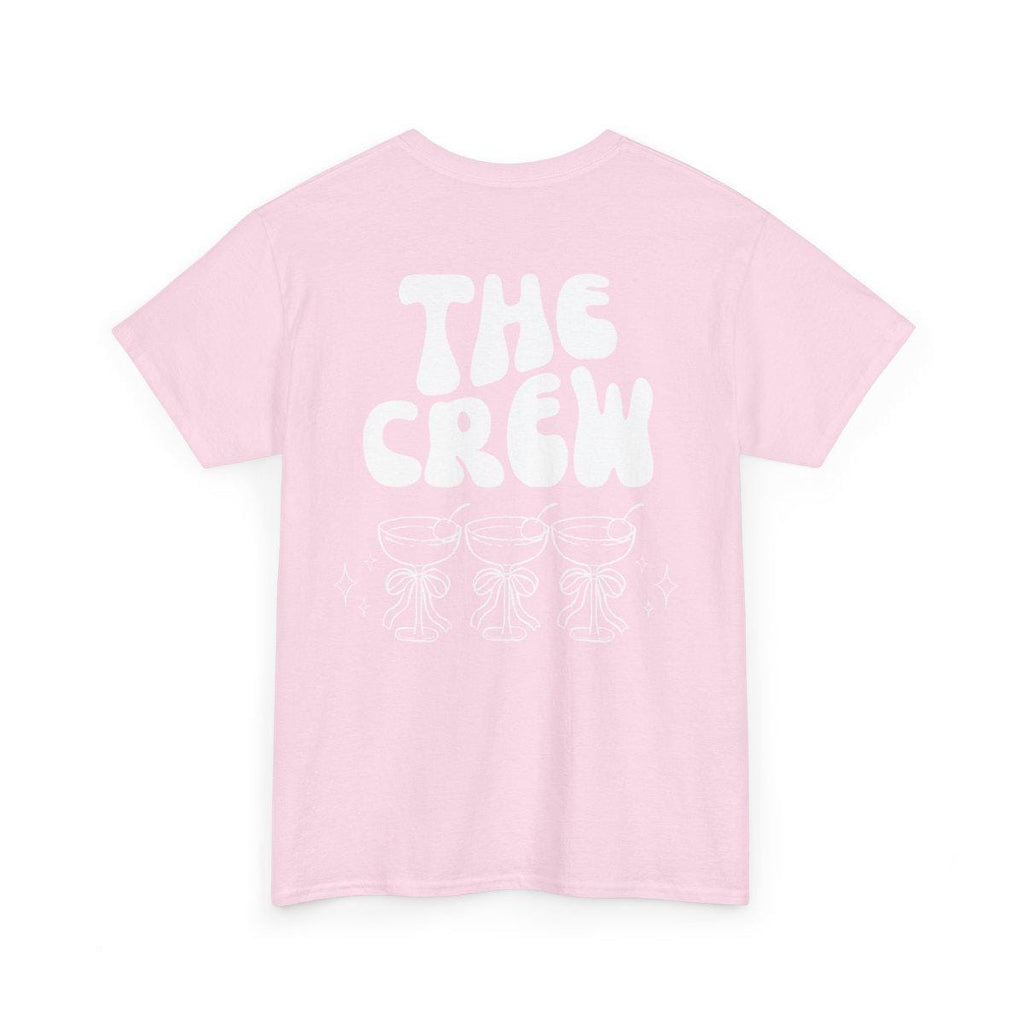 JGA Shirt Backprint, Junggesellinnenabschied Shirts, JGA Shirts rosa, Bride, Team, Braut T-Shirt, JGA Frauen, Gruppenshirt, Hochzeit Shirt