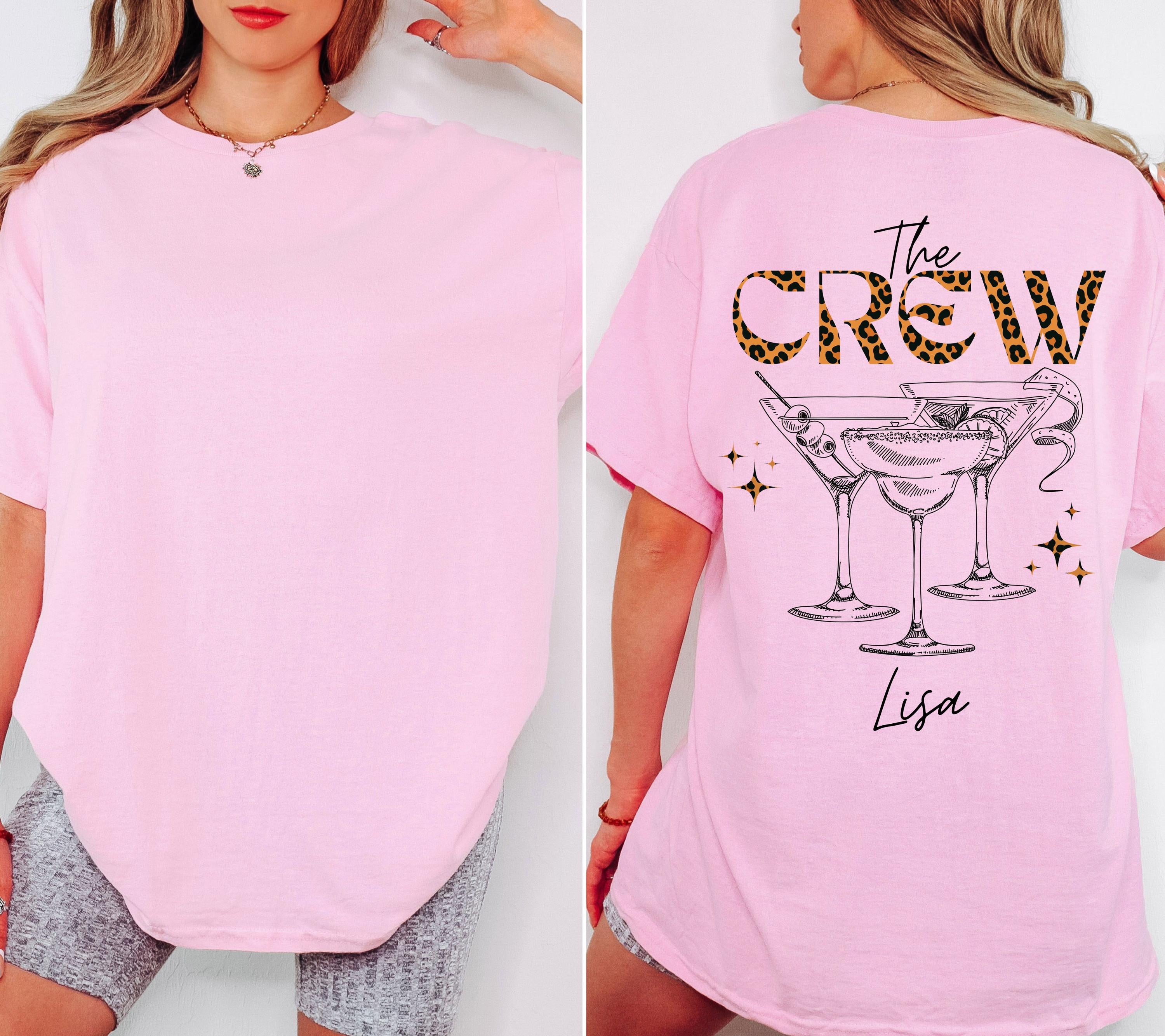 JGA Shirt Damen, Junggesellenabschied Shirts, Team Bride, Braut Shirt , JGA Frauen, personalisierte Jga Shirts, Leo Muster, Leopard, hinten