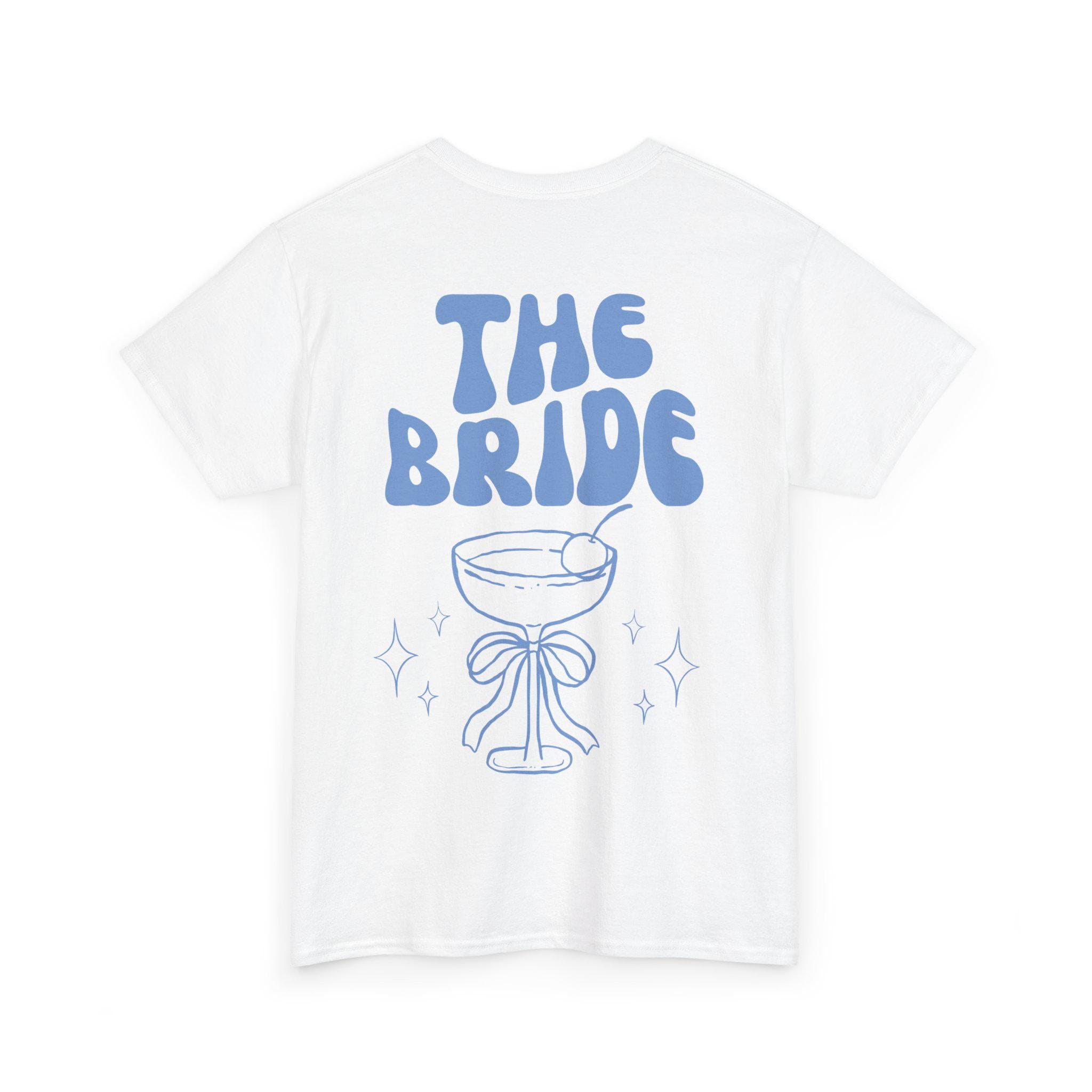 JGA T-Shirt Backprint, Junggesellinnenabschied Shirts, JGA Shirts blau, Bride, Team, Braut Shirt, JGA Frauen, Gruppen Shirt, Hochzeit Shirt