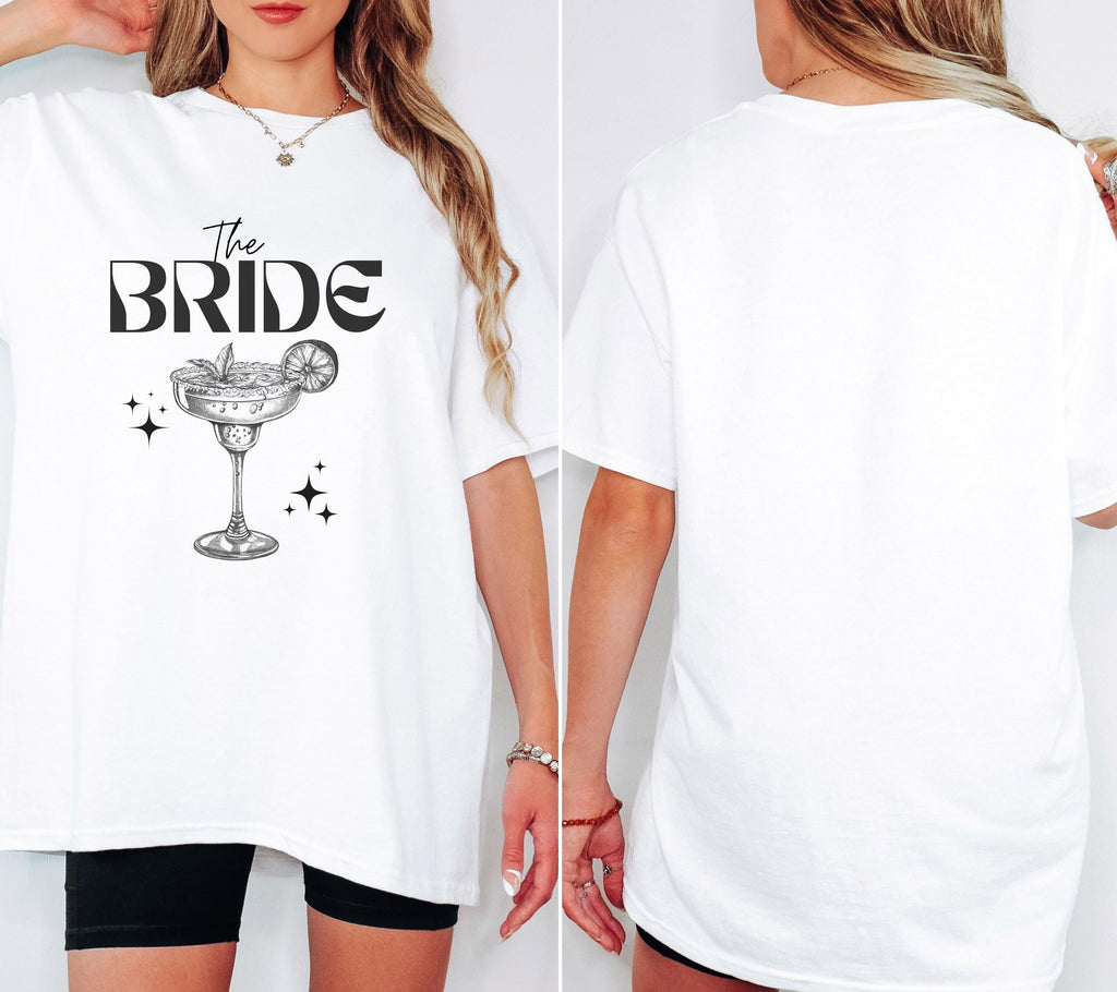 JGA Shirt, JGA Shirts Frauen, Junggesellenabschied, T-Shirt Damen, Team Shirts, Braut Shirt, Bride Shirt, JGA Frauen, Hochzeit, schwarz weiß