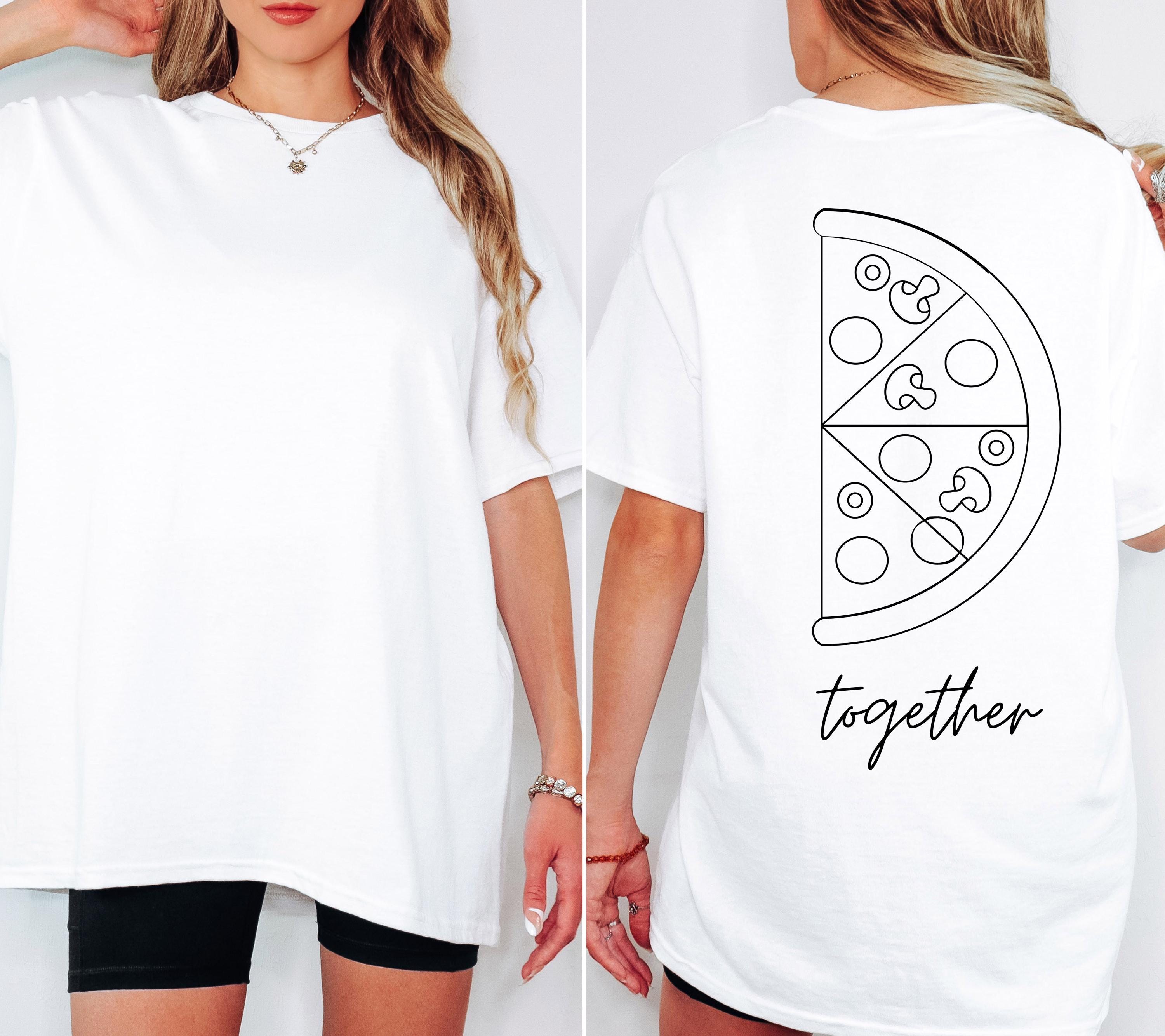 Better Together Shirt, Partner Shirts für Paare, Lustiges Pärchen Geschenk, Couple Shirts, Valentinstag, Jahrestag, Pizza Shirt, Freund