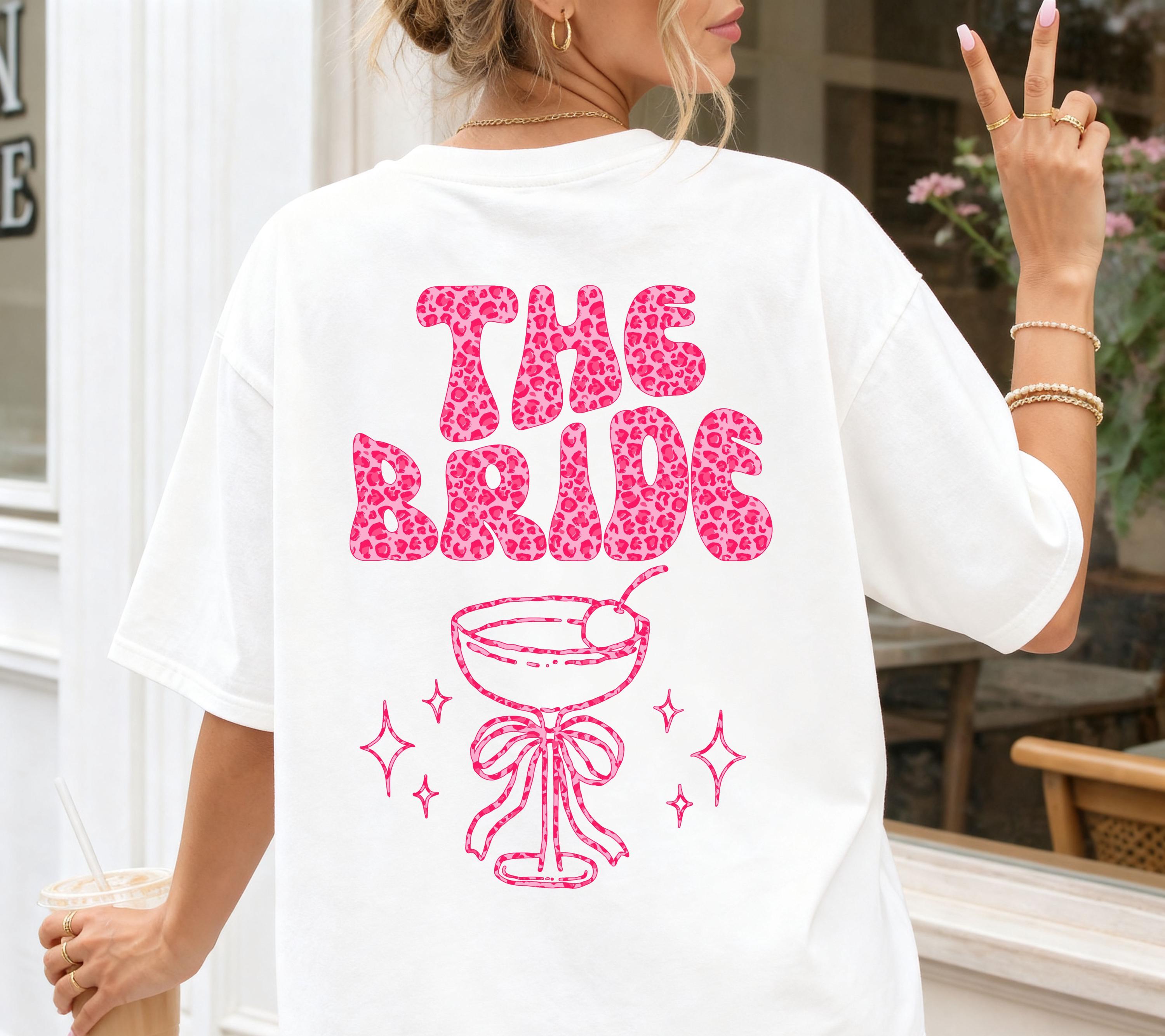 JGA Shirt, Junggesellenabschied Shirts, Team Bride, Braut Shirt , JGA Frauen, Gruppenshirt, Hochzeit, Leo Muster pink, Leopard Damen, Crew