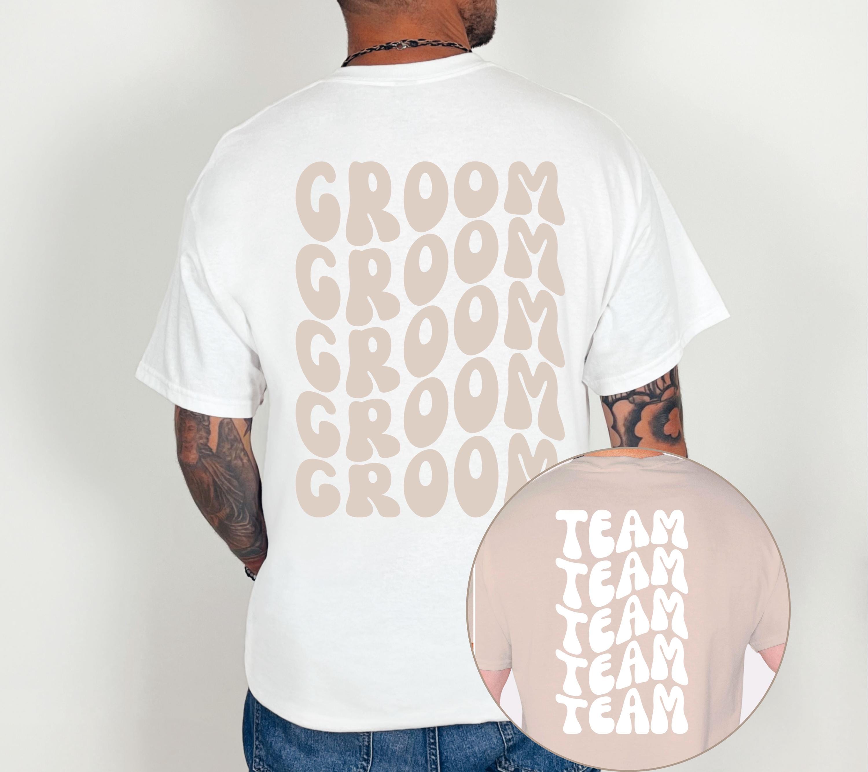 JGA Shirt Männer, Herren, Junggesellenabschied, Bräutigam, Team, Crew, Groom, Gruppenshirt, schönes JGA Shirt, lustig, cool, JGA Herren