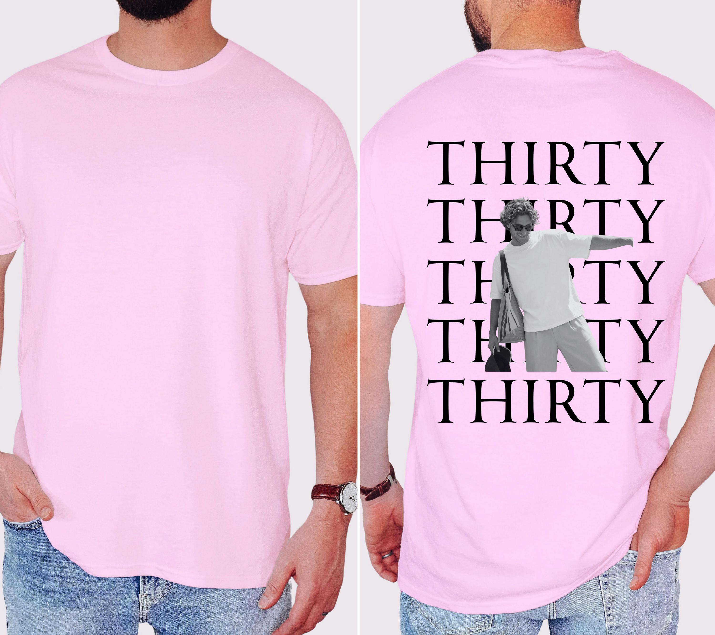 Thirty Shirt, Männer, Geburtstags Shirt, est 1996, personalisiertes 30. Geburtstag Shirt, Geschenkidee dreißig, 30 Jahre, Herren, mit Foto