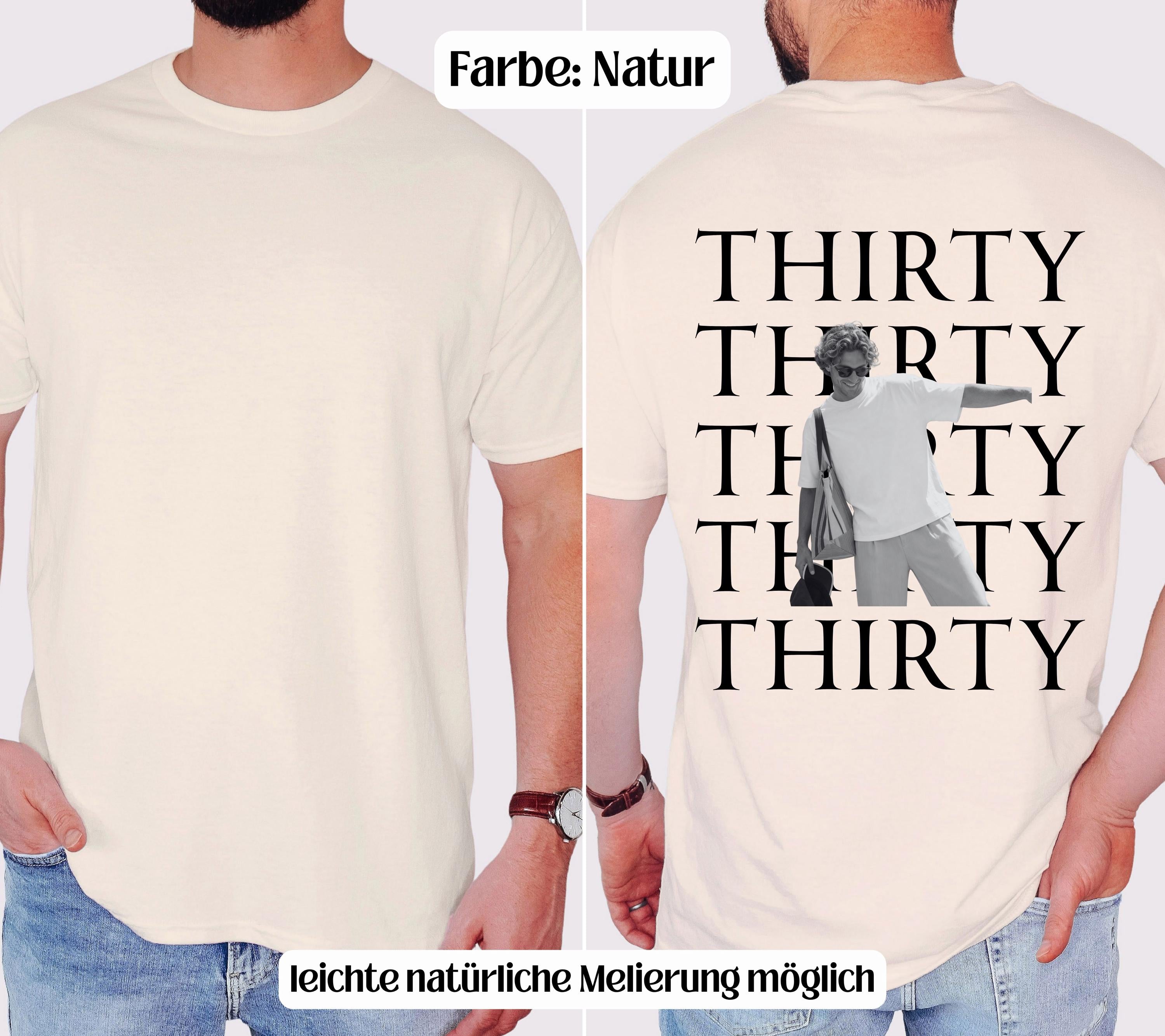 Shirt Geburtstag mit Foto Männer, Geburtstags Shirt, est 1996, personalisiertes 30. Geburtstag Shirt, Geschenkidee dreißig, 30 Jahre, Herren