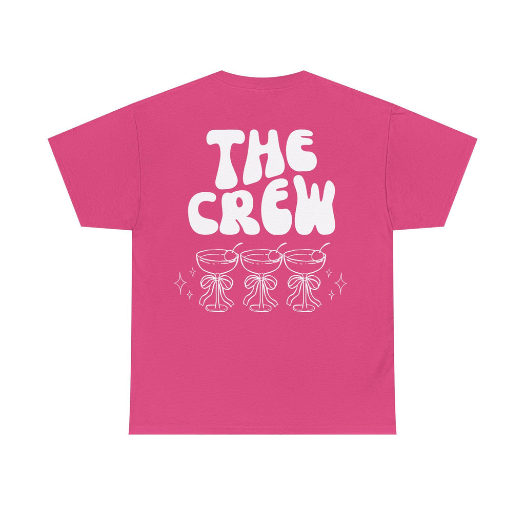 JGA Shirt, Backprint, Junggesellinnenabschied Shirts, JGA Shirts pink, Bride, Team, Braut T-Shirt, JGA Frauen, Gruppenshirt, Hochzeit Shirt